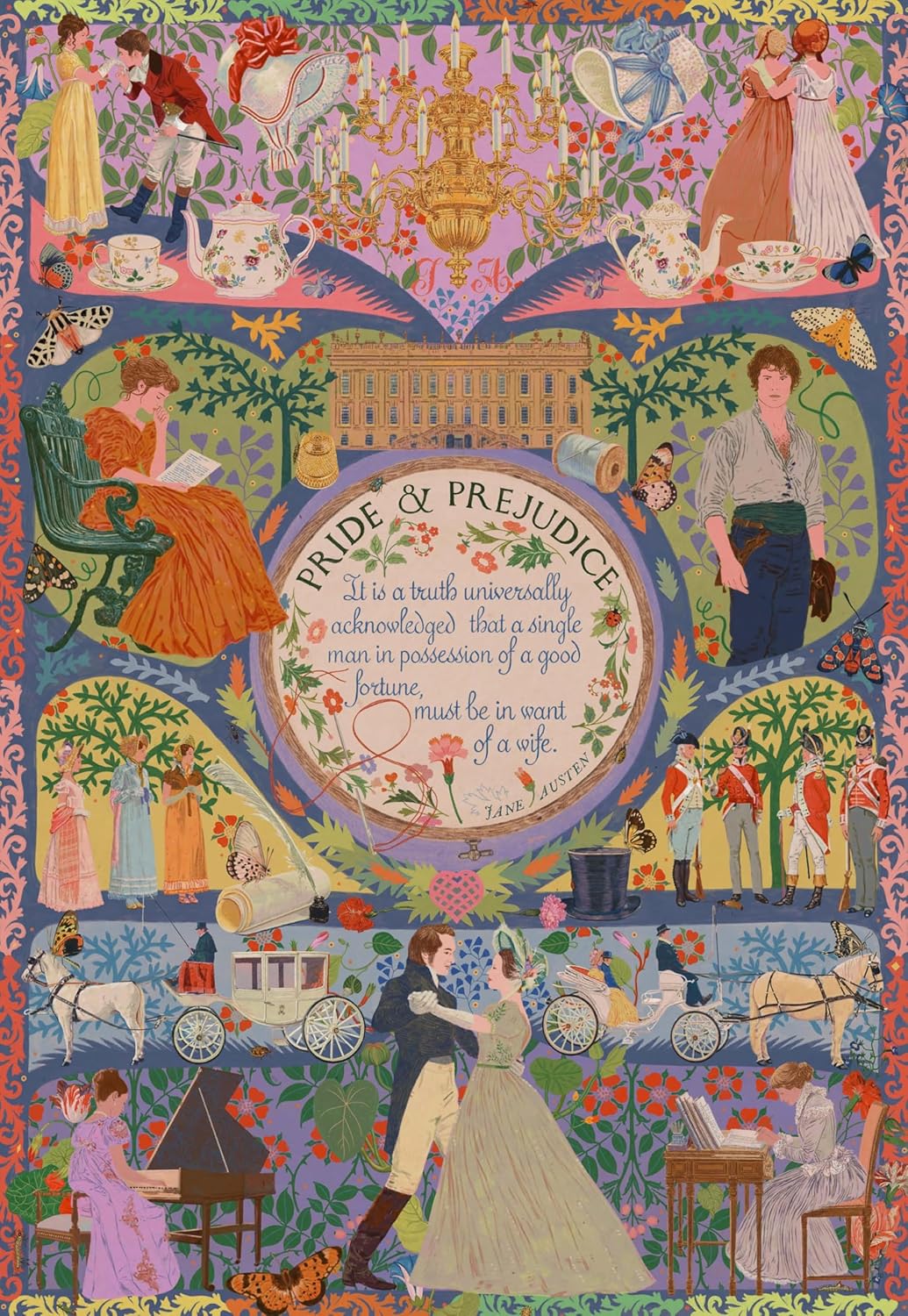 A 500-Piece Jigsaw Puzzle: Pride & Prejudice