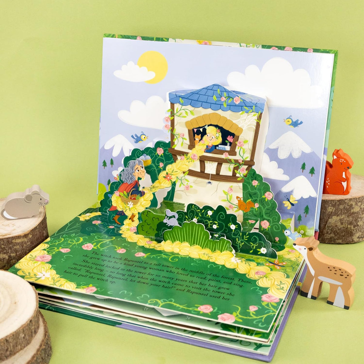 Fairy Tale Pop-Up Book: Rapunzel