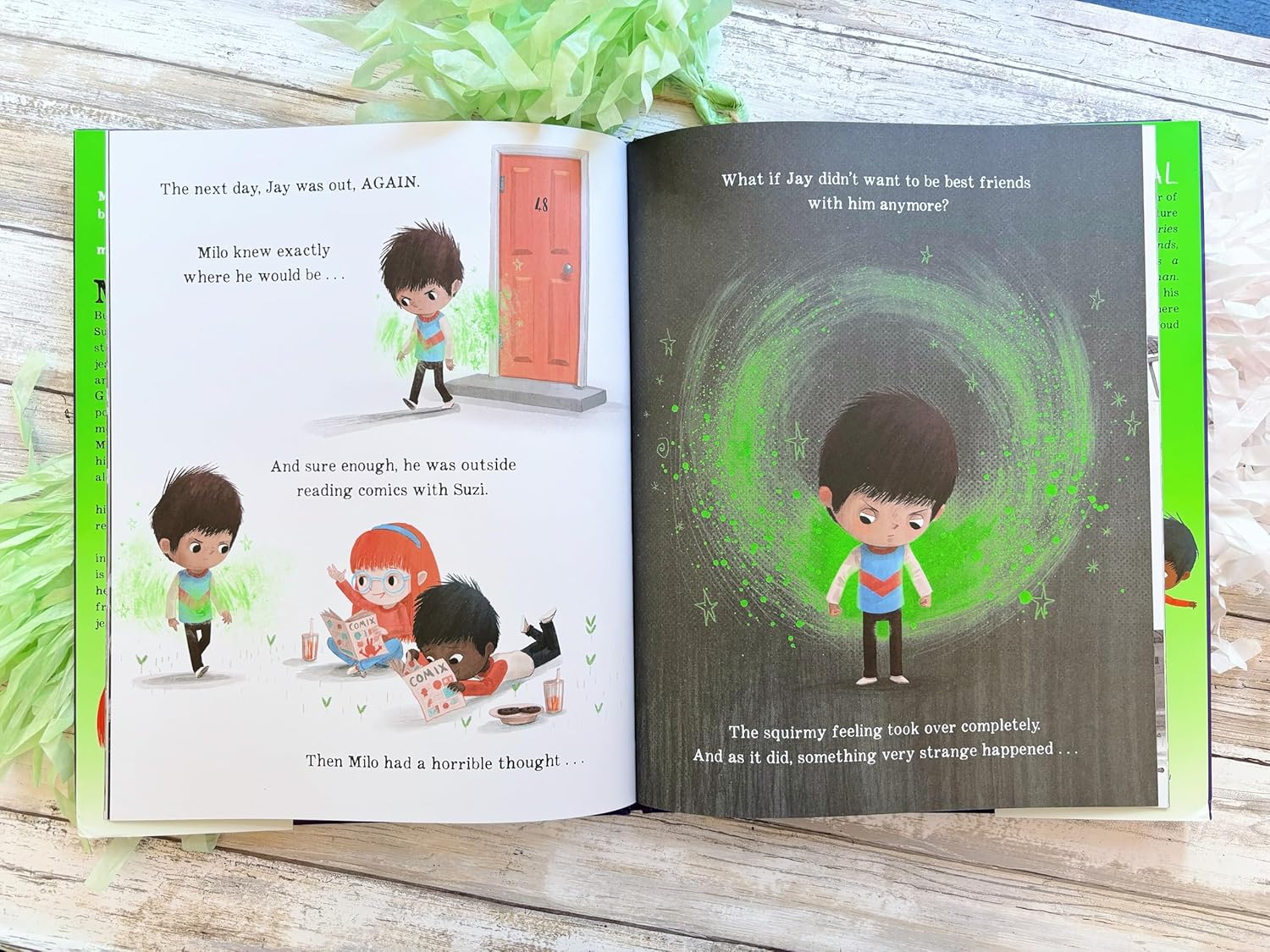 A Big Bright Feelings Book: Milos Monster