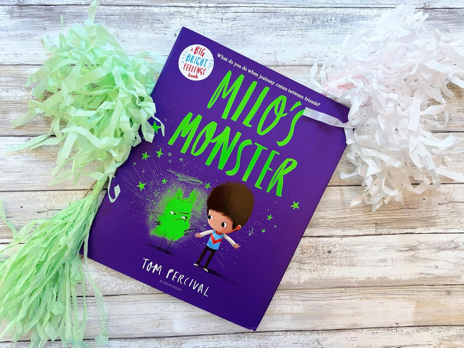 A Big Bright Feelings Book: Milos Monster