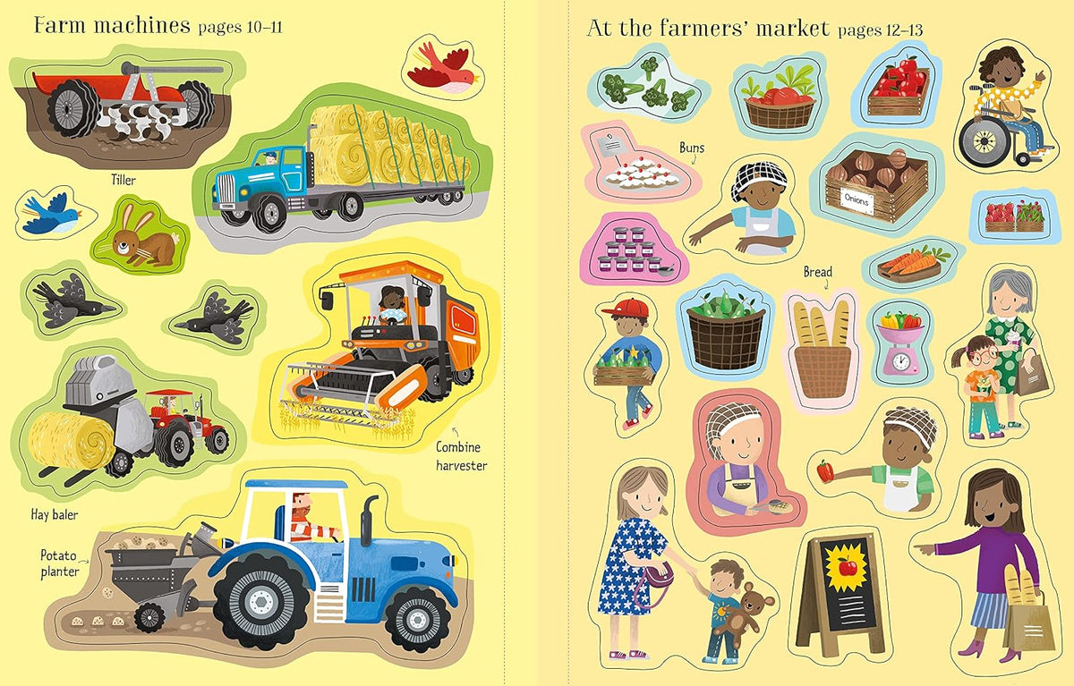 Usborne First Sticker Book: Farm