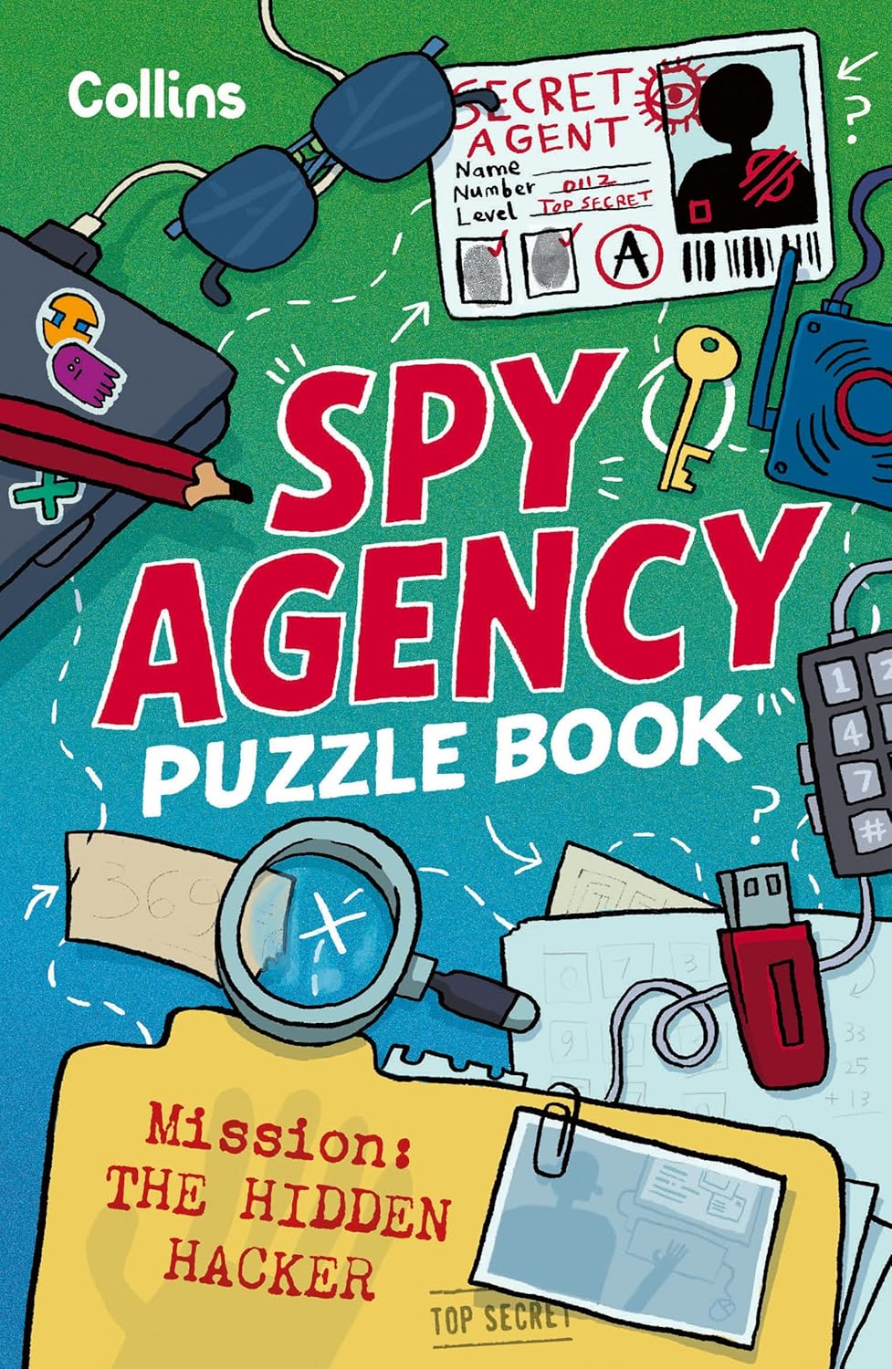 Spy Agency Puzzle Book: The Hidden Hacker