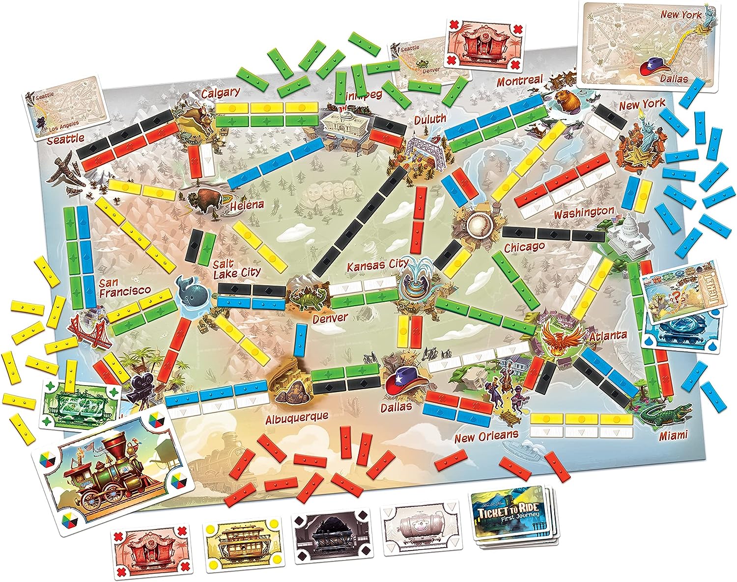 Ticket To Ride First Journey (USA)