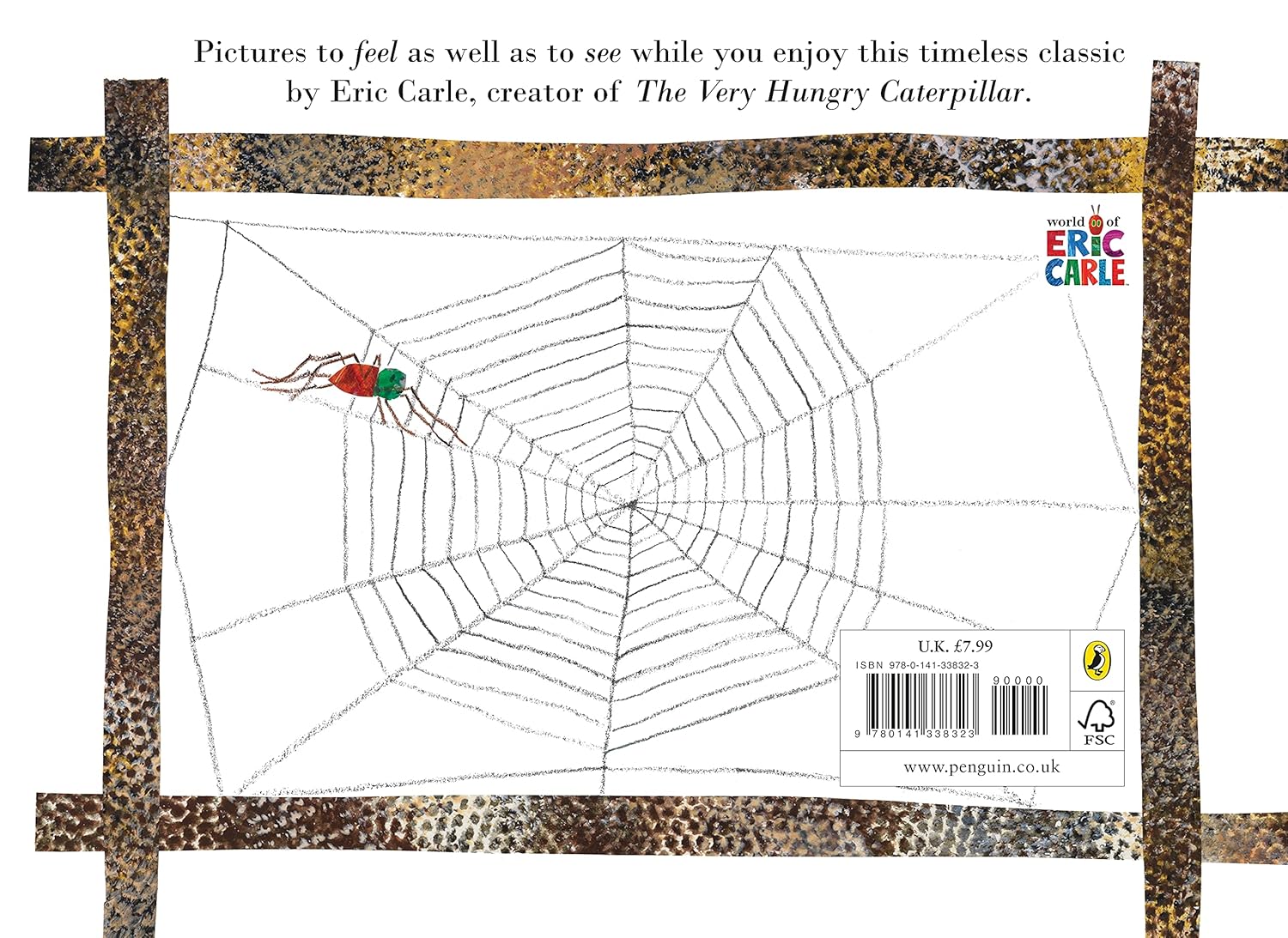 Eric Carle Very Busy Spider (Board Book)