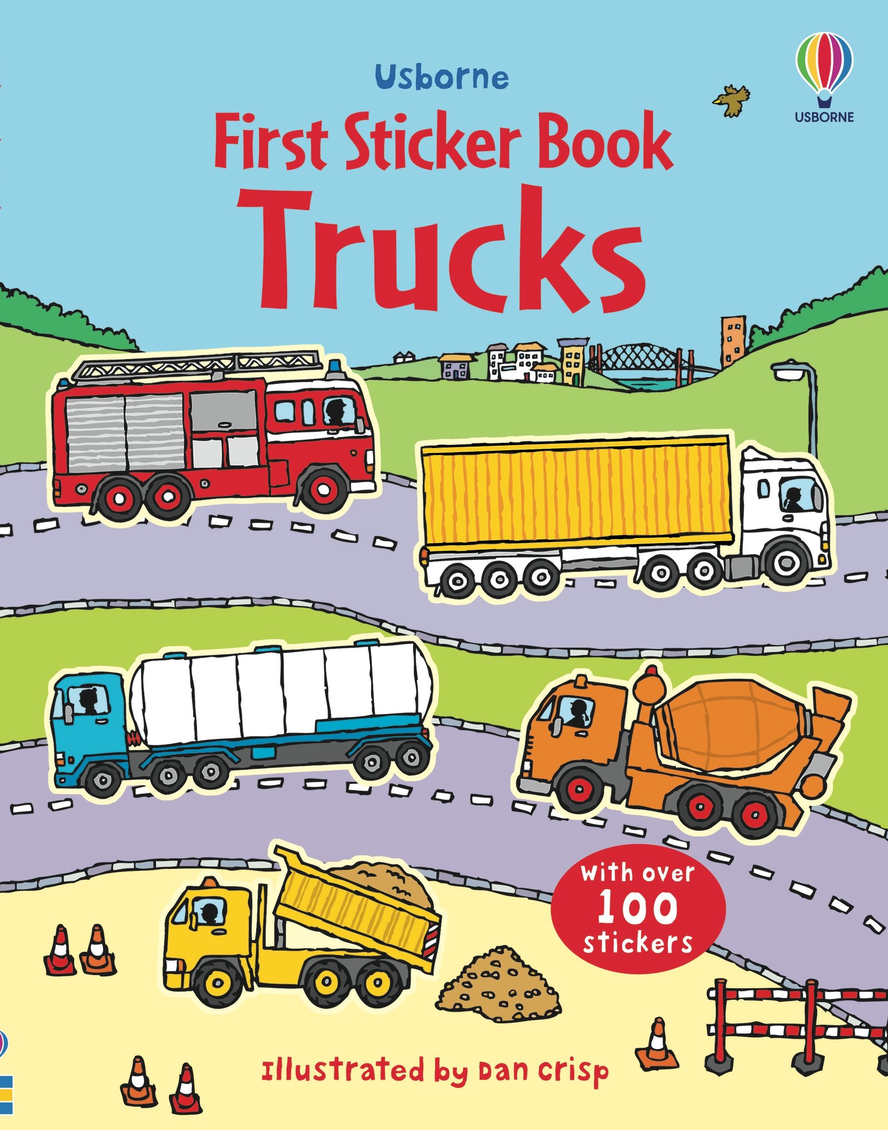 Usborne Sticker Book: Trucks