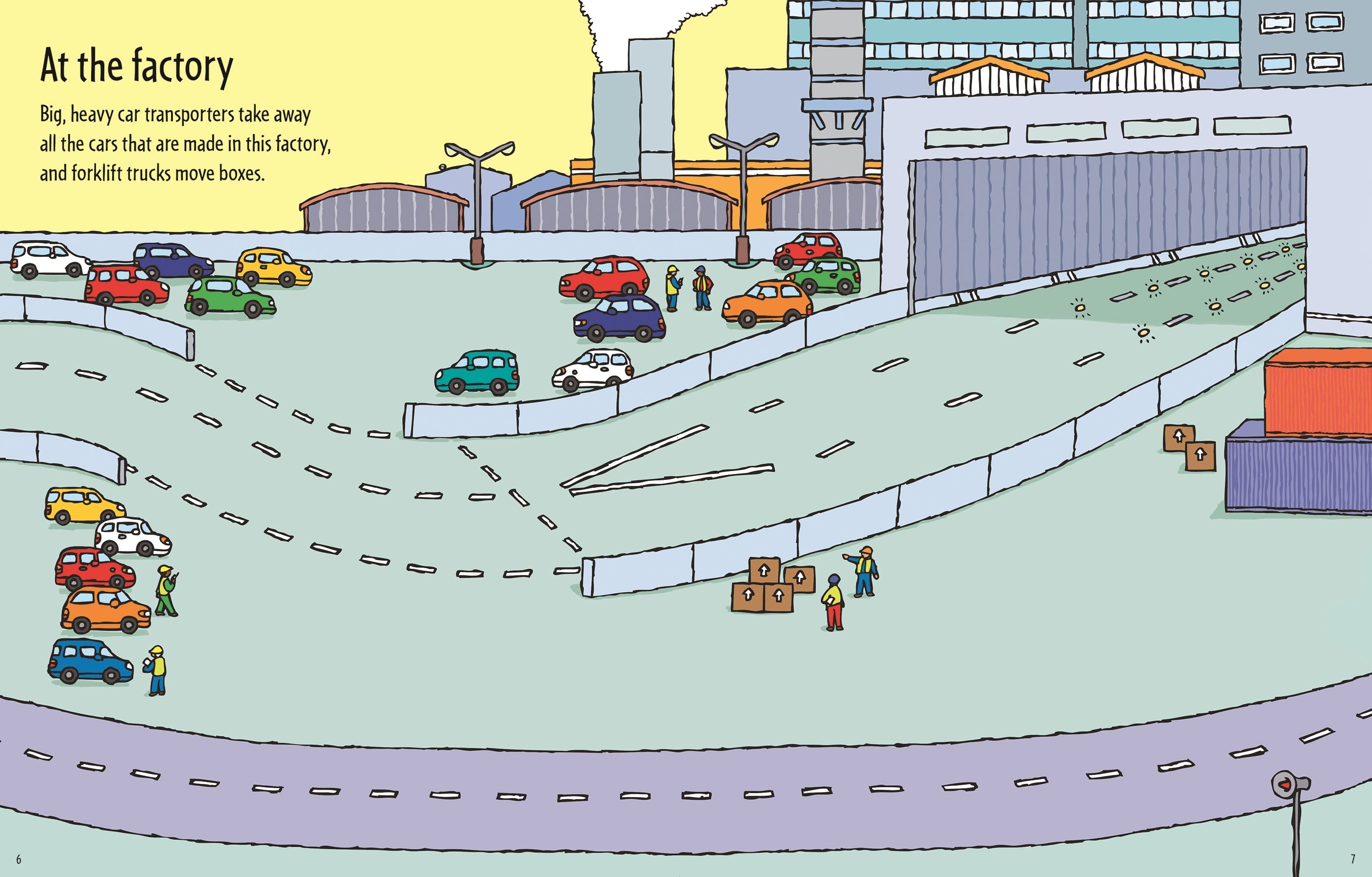 Usborne Sticker Book: Trucks