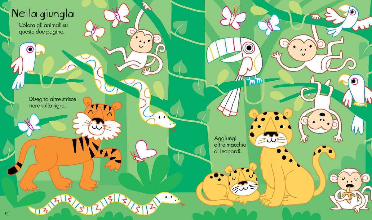 Usborne Little Children's Travel Activity Book