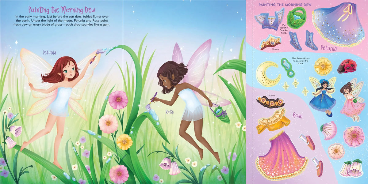 Sticker Doll Dress-Up: Fairies