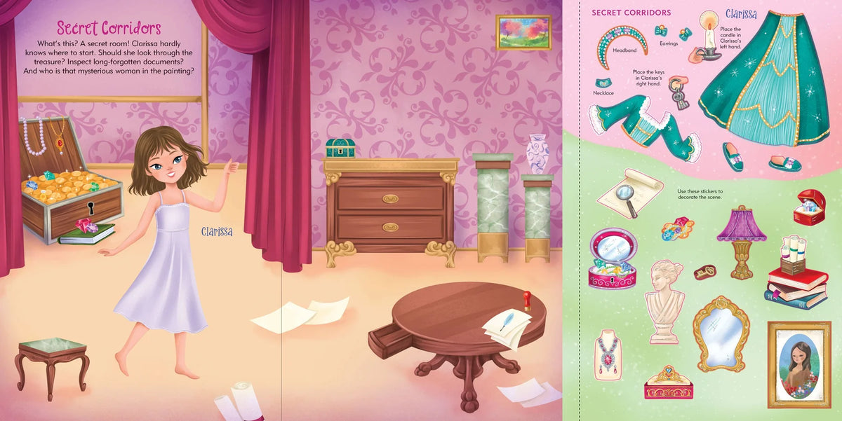 Sticker Doll Dress-Up: Princesses