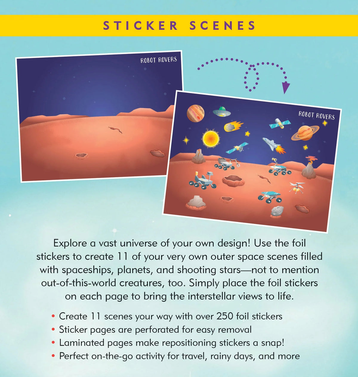 Sticker Scenes: Outer Space