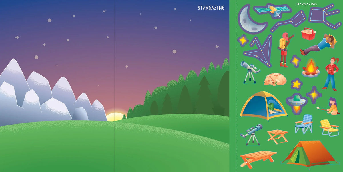 Sticker Scenes: Outer Space