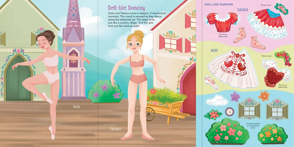 Sticker Doll Dress-Up: Ballet