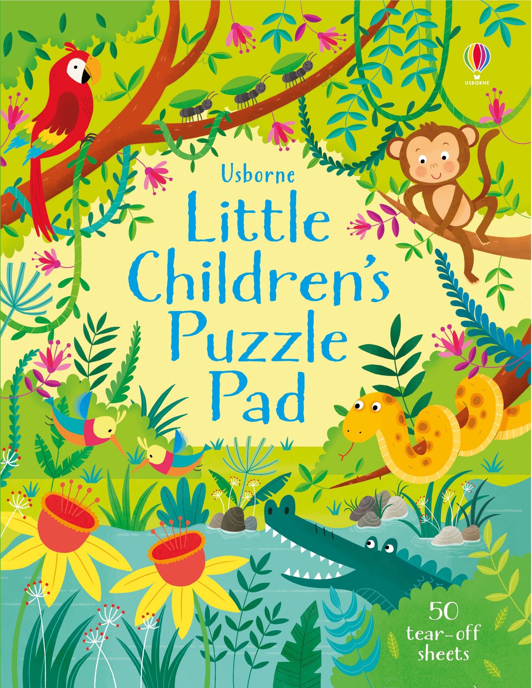 Usborne Little Childrens Puzzle Pad
