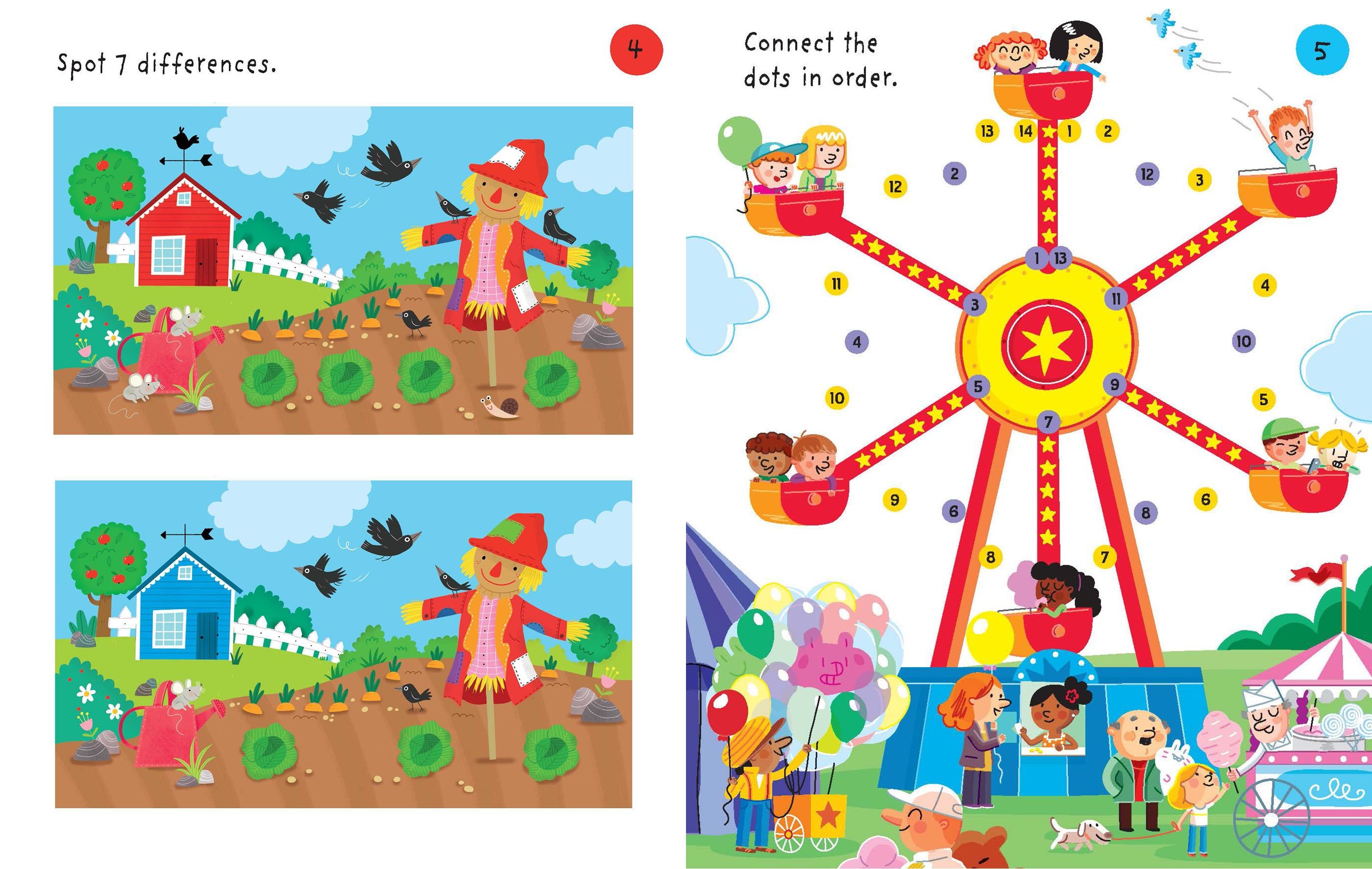 Usborne Little Childrens Puzzle Pad