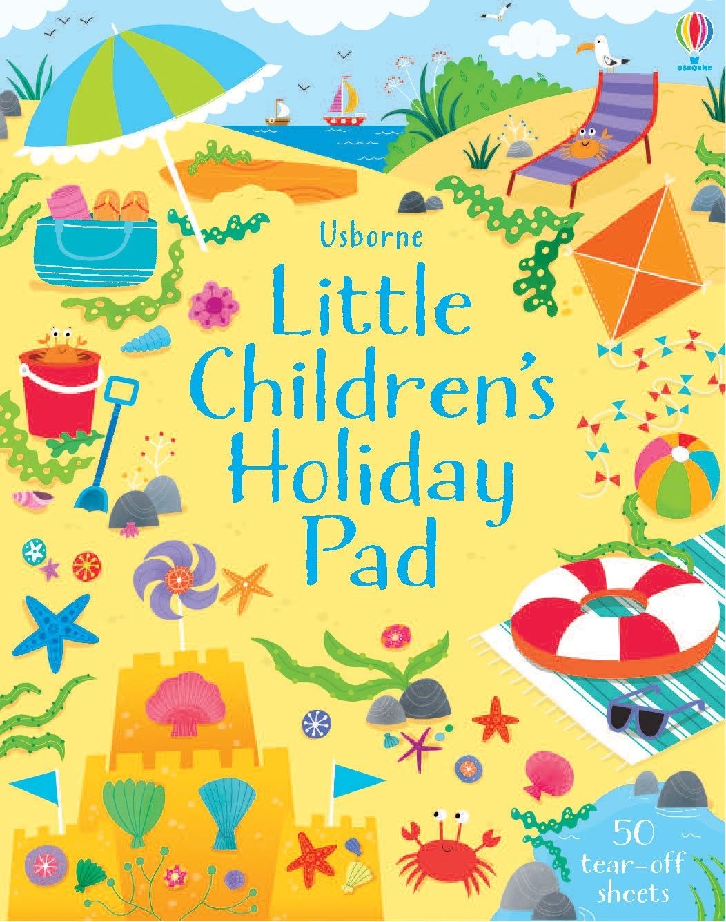 Usborne Little Childrens Holiday Pad