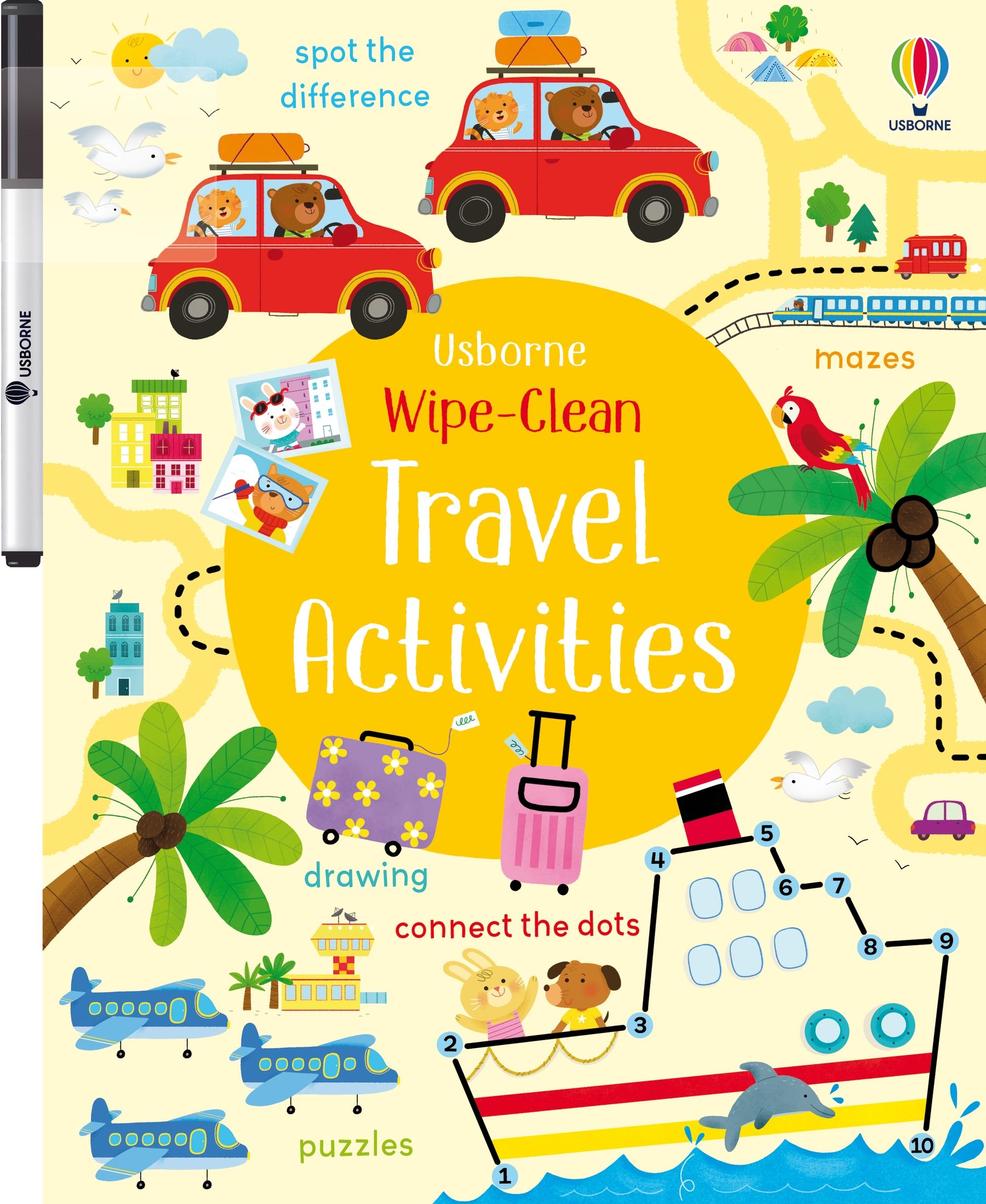 Usborne Wipe-Clean: Travel Activities