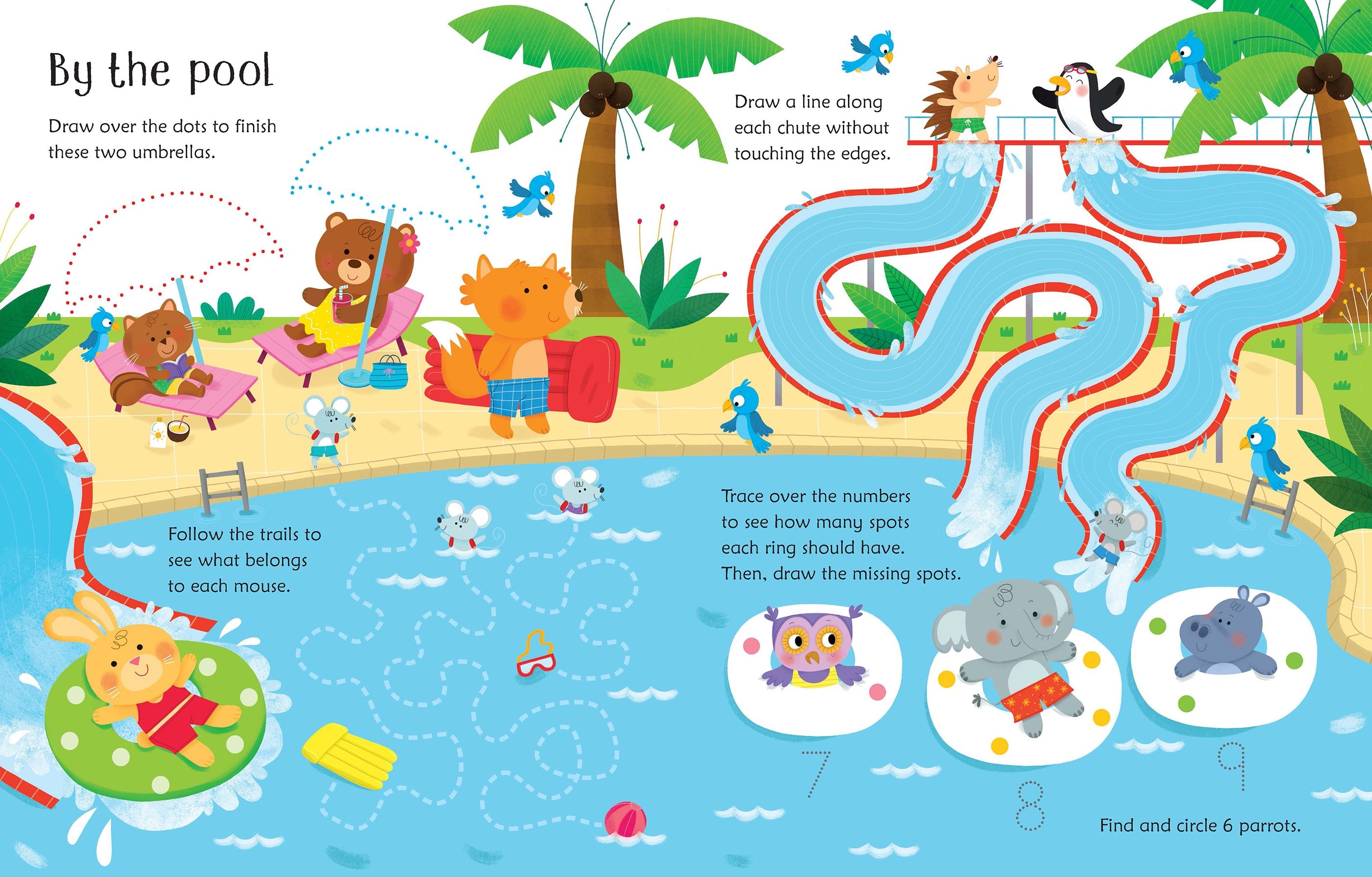 Usborne Wipe-Clean: Travel Activities