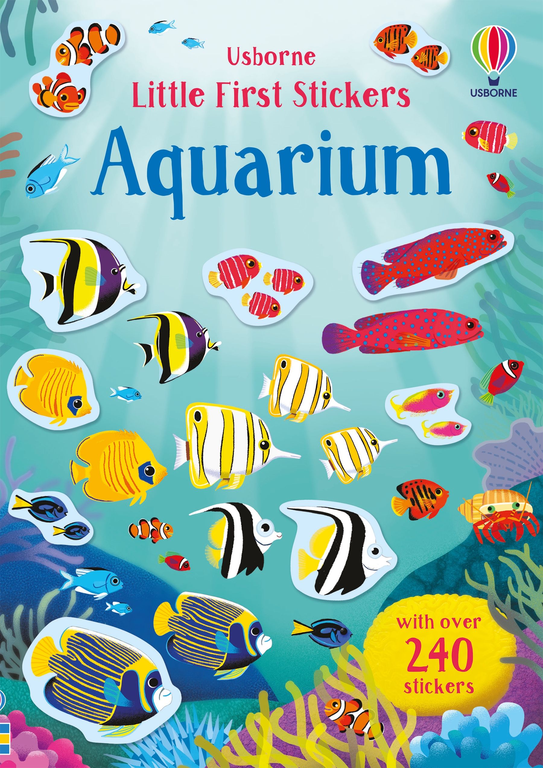 Usborne Little First Stickers: Aquarium