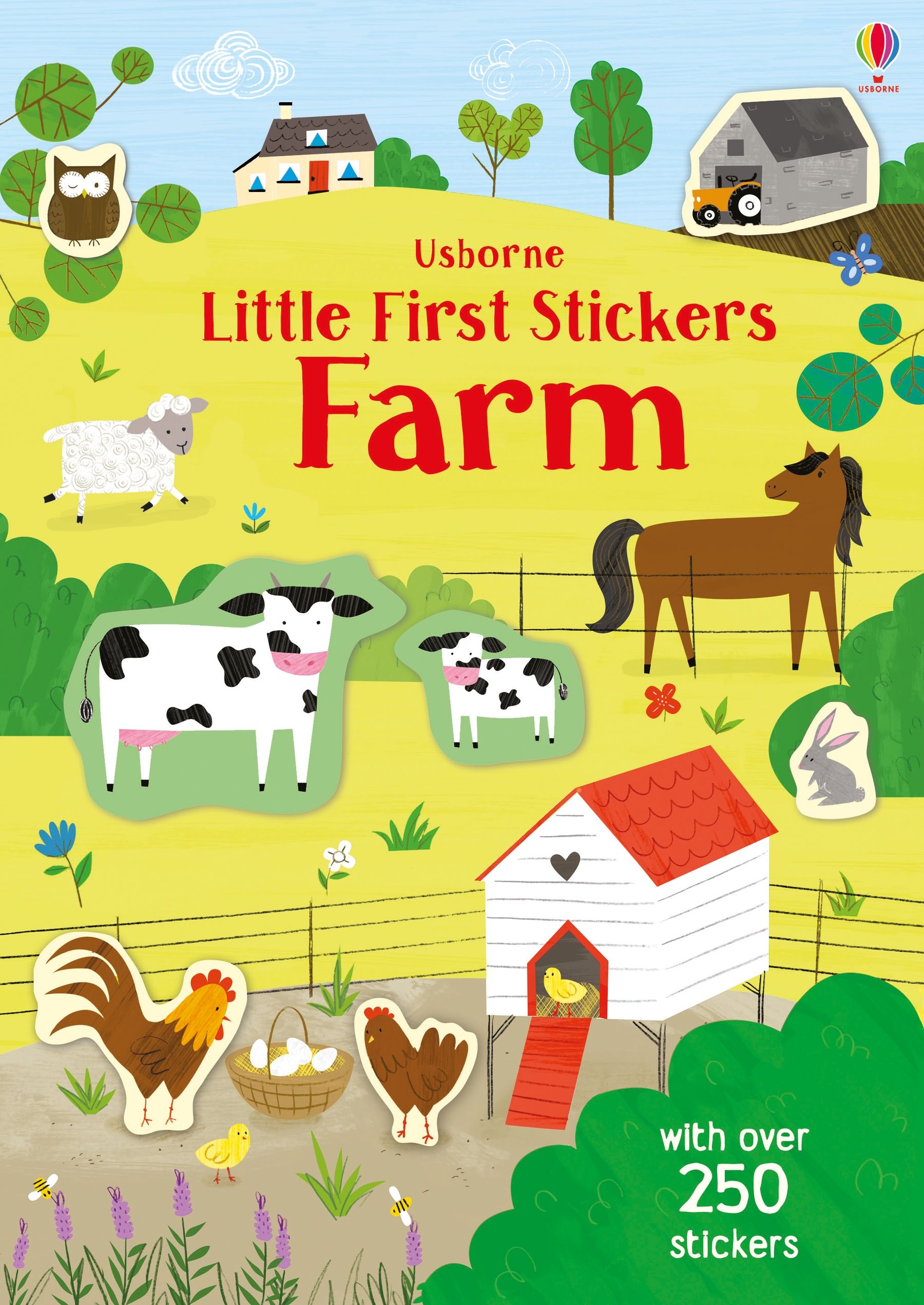 Usborne Little First Stickers: Farm