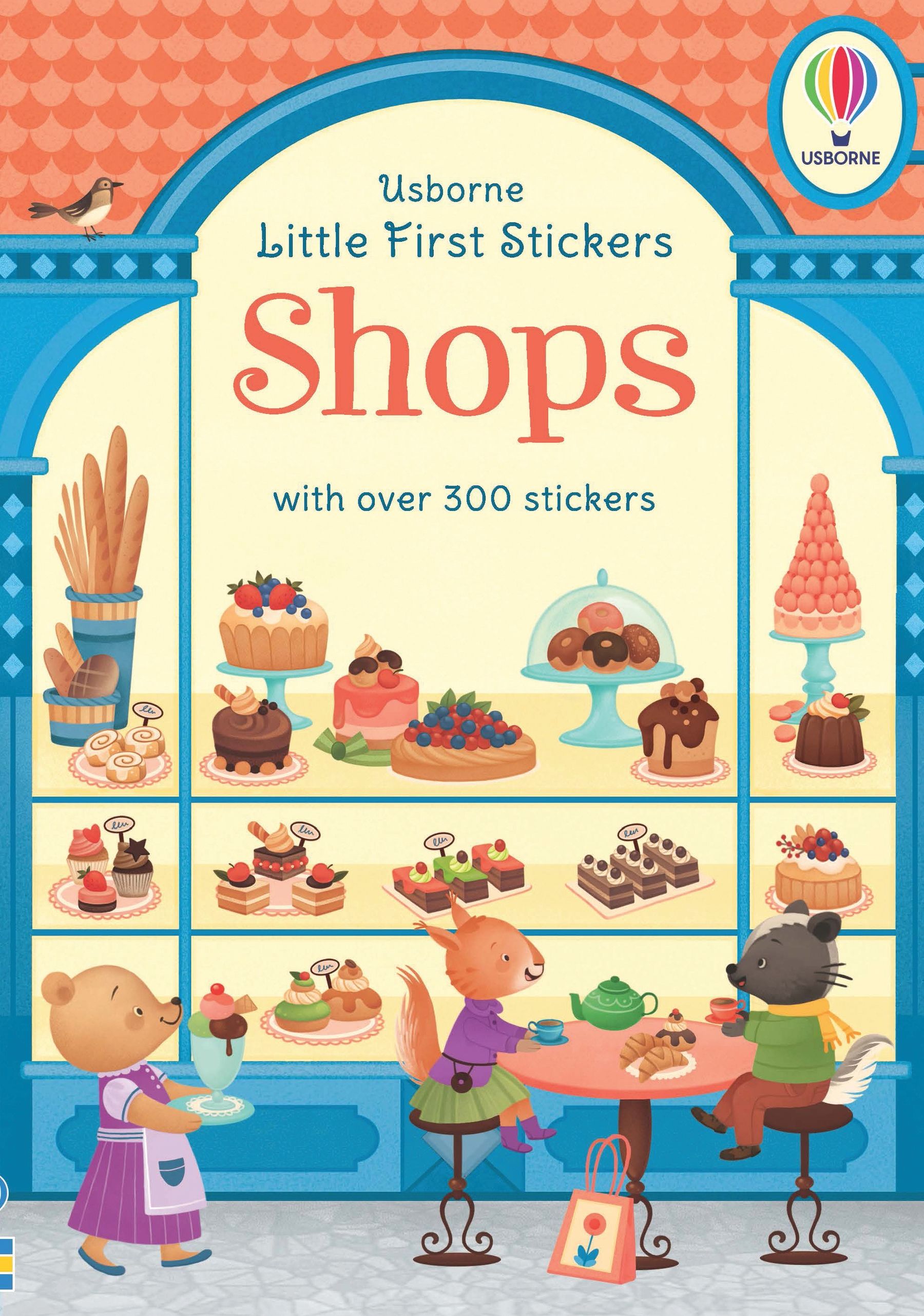 Usborne Little First Stickers: Shops