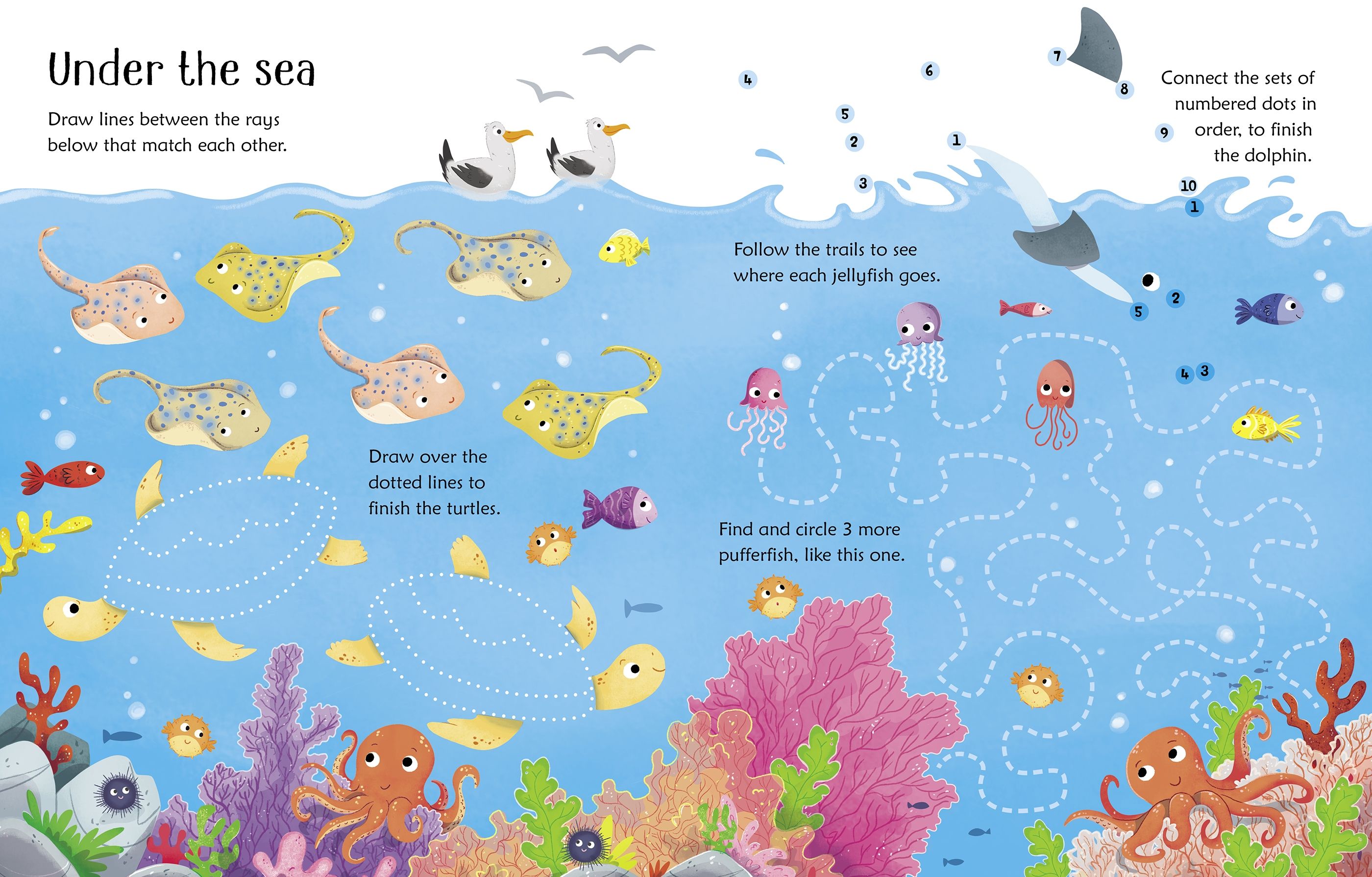 Usborne Wipe-Clean: Animal Activities