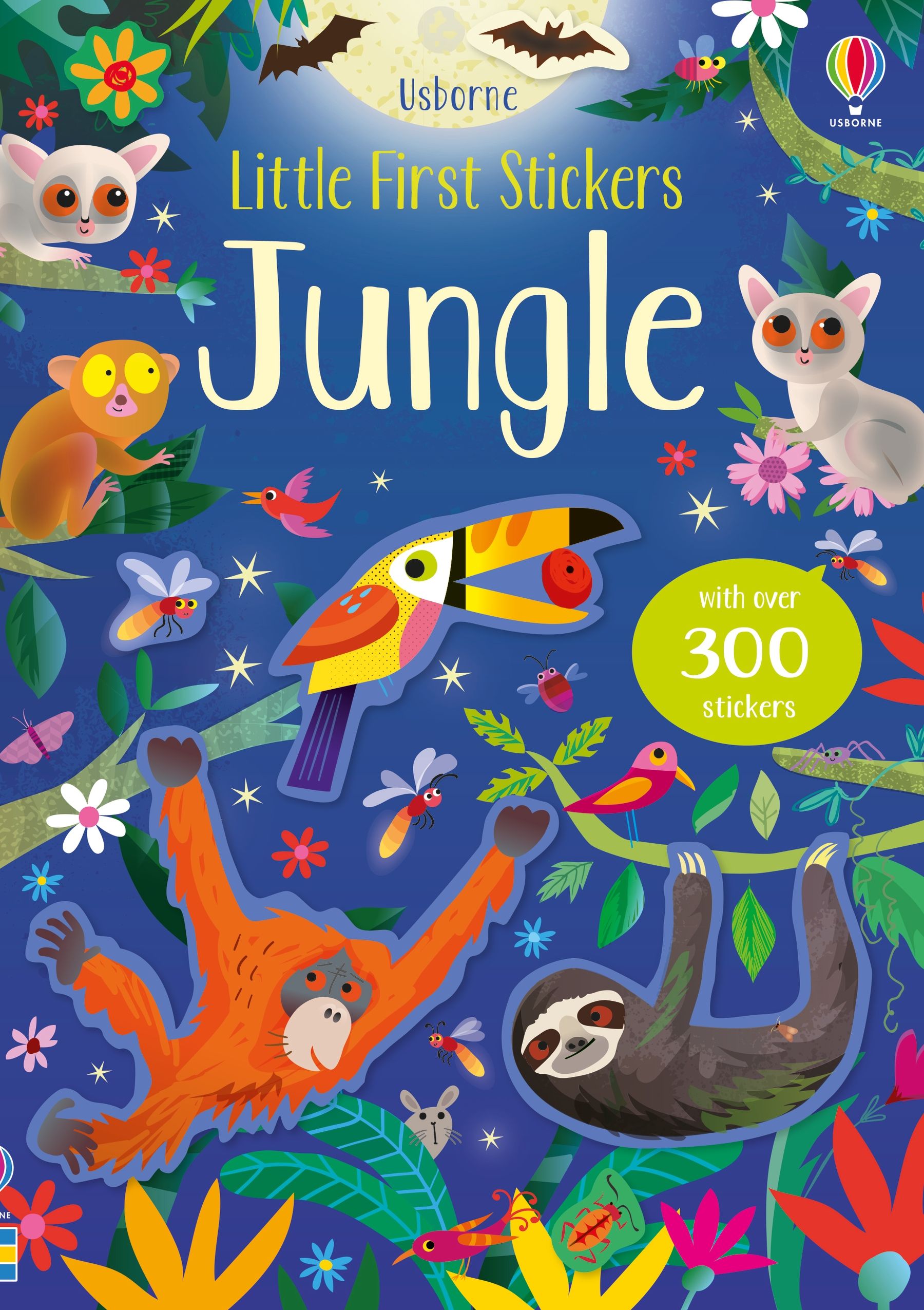 Usborne Little First Stickers: Jungle