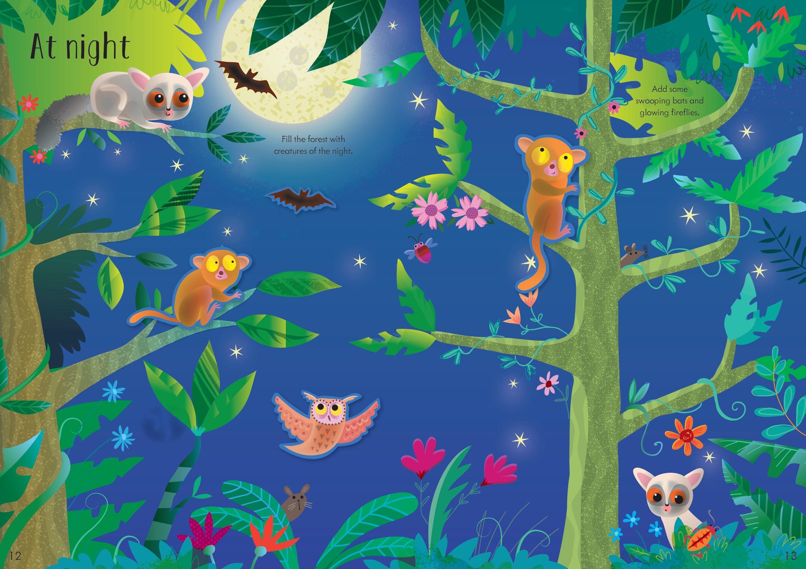 Usborne Little First Stickers: Jungle