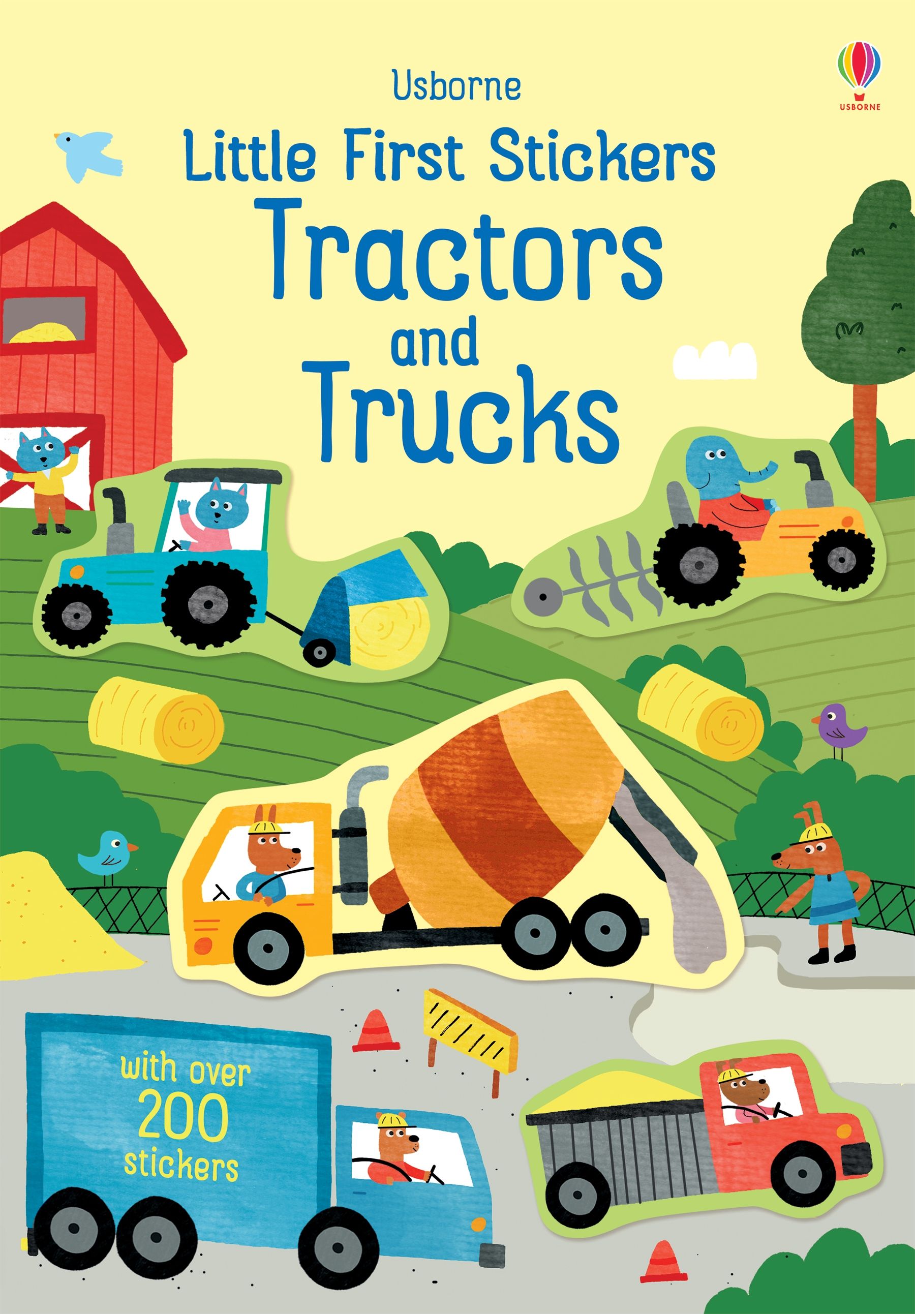 Usborne Little First Stickers: Tractors and Trucks