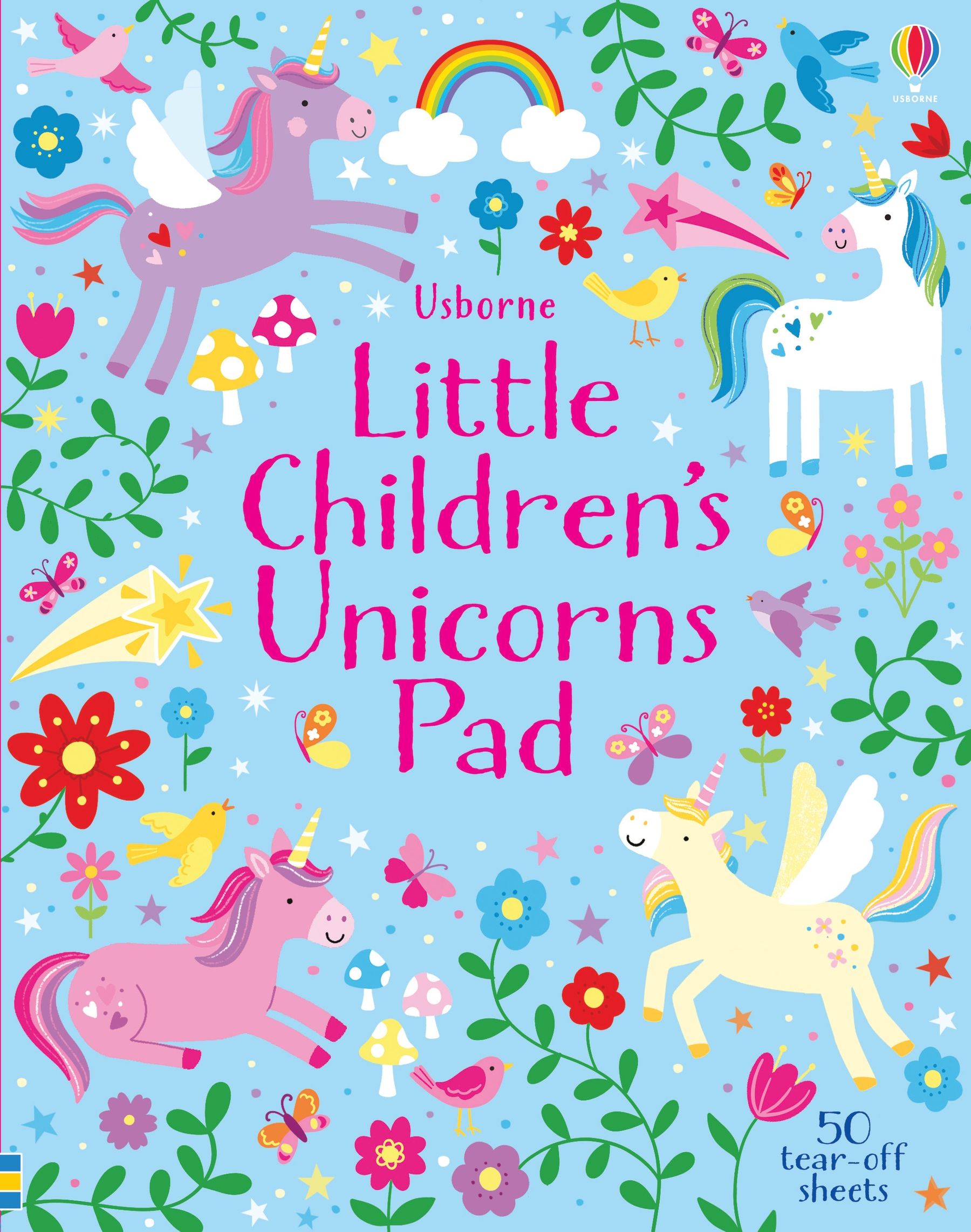 Usborne Little Childrens Unicorns Pad
