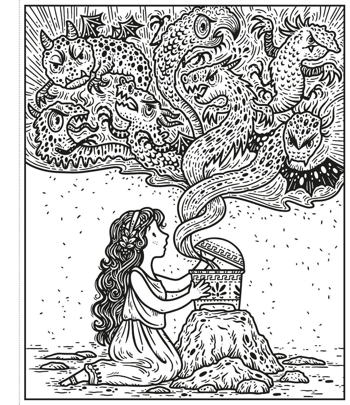 Usborne Magic Painting Book: Greek Myths
