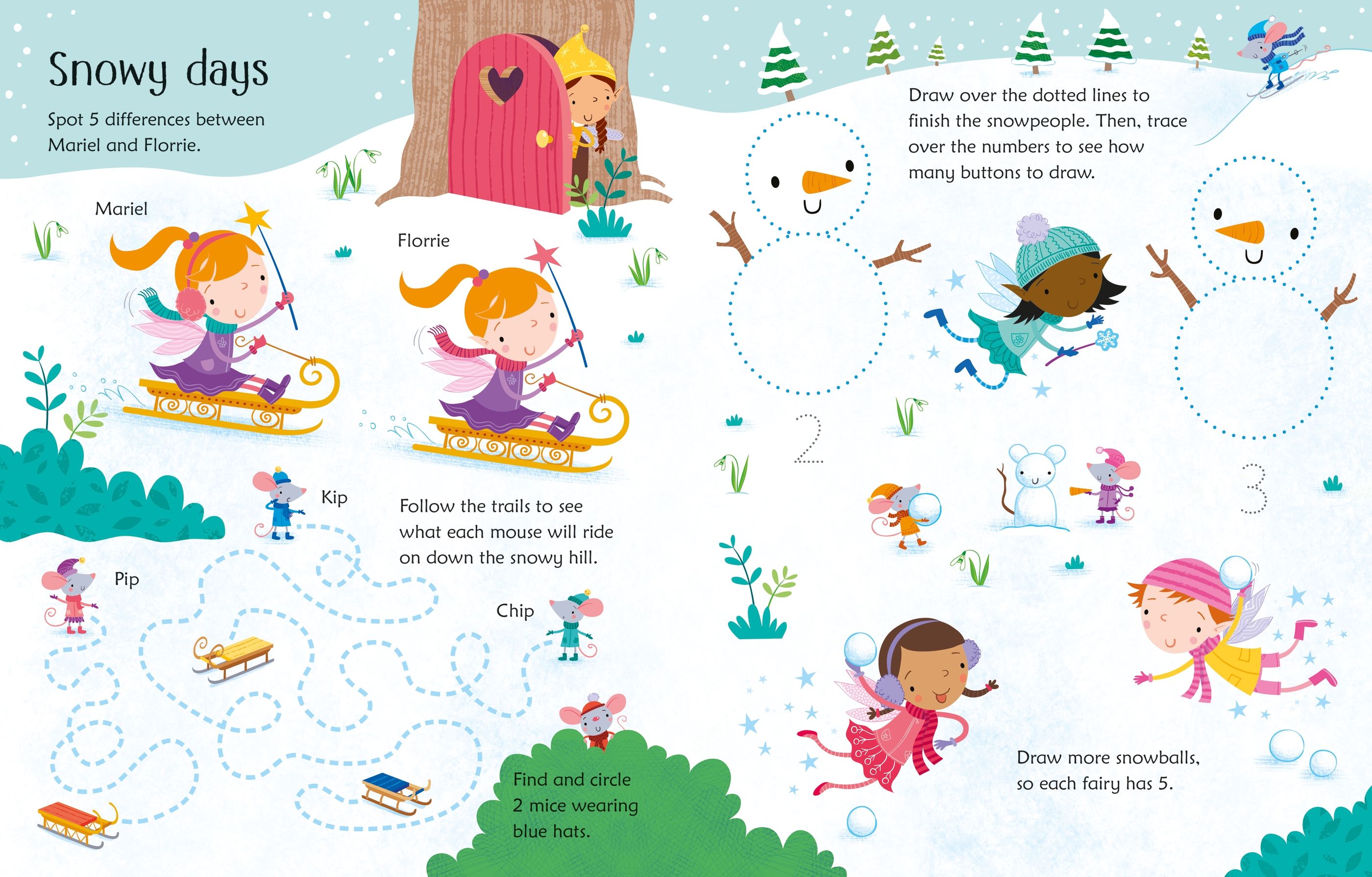 Usborne Wipe-Clean Fairy Activities