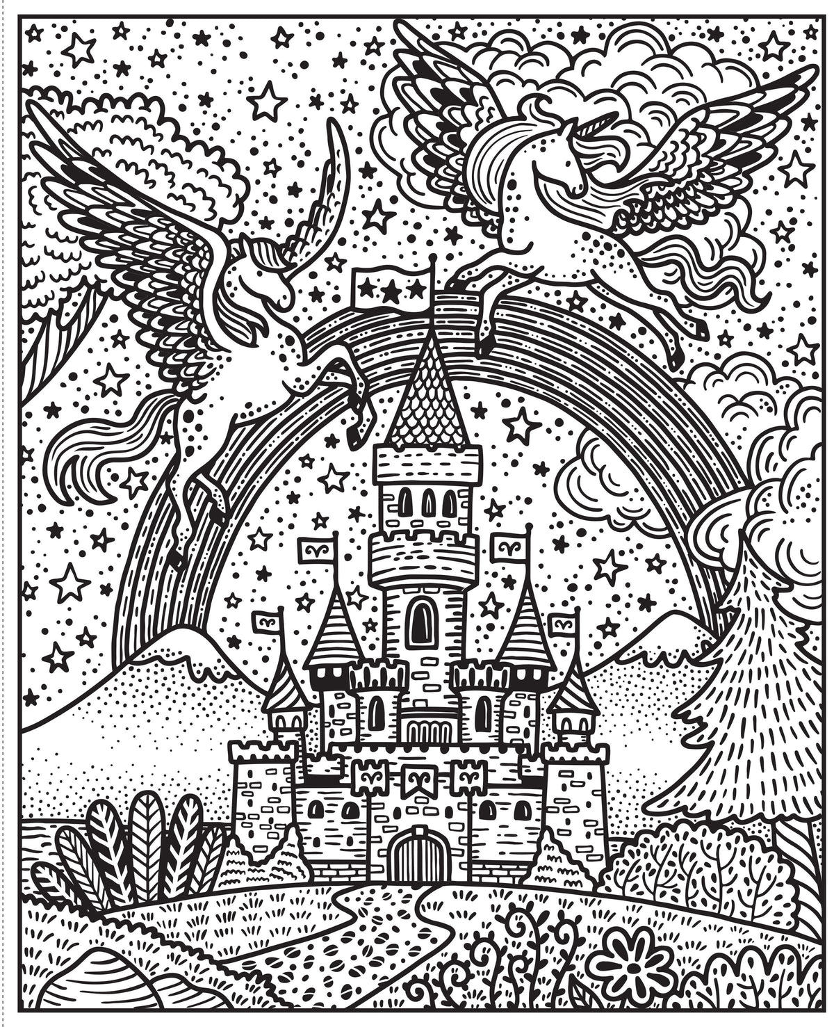 Usborne Magic Painting Book: Rainbows