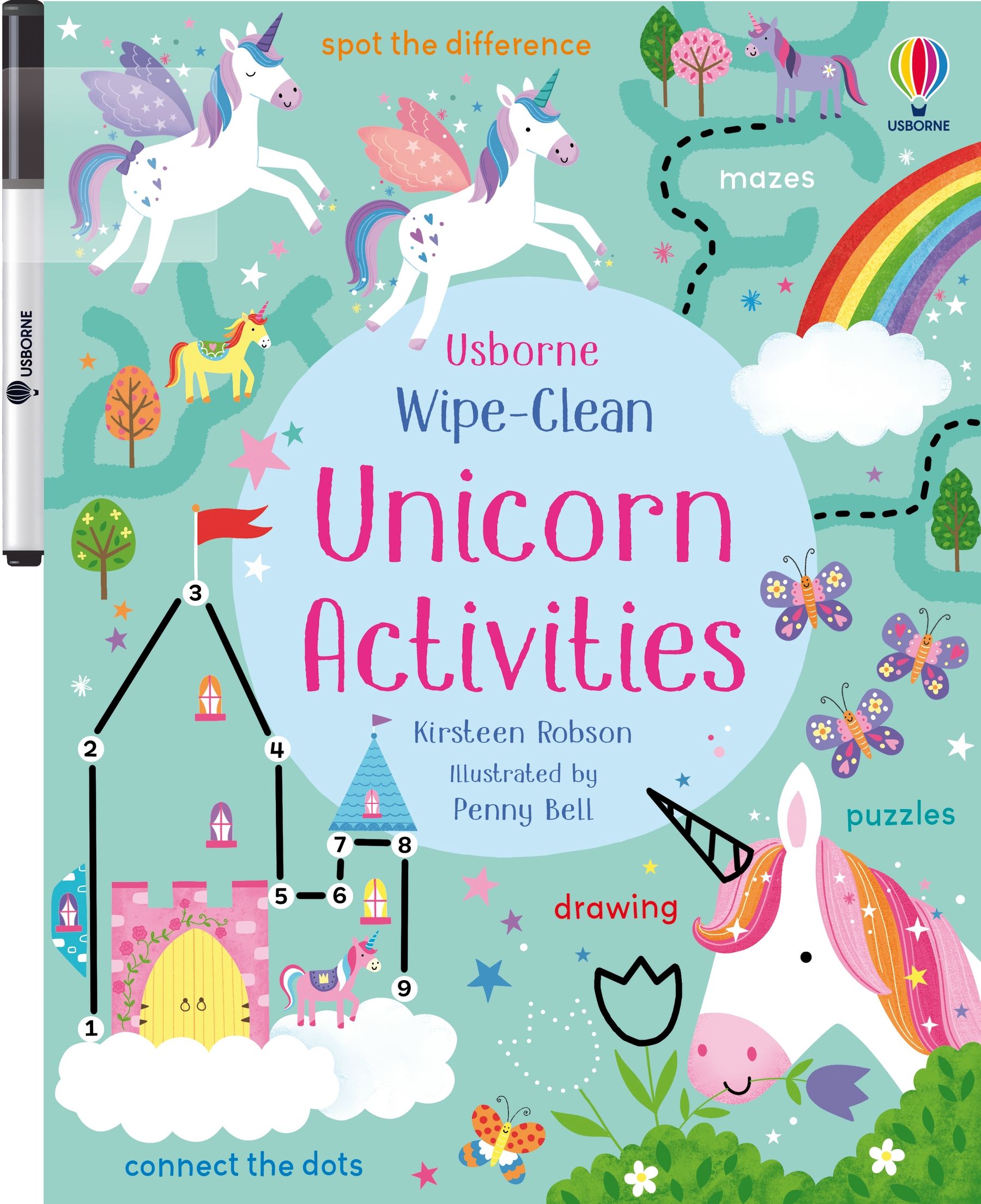 Usborne Wipe-Clean Unicorn Activities