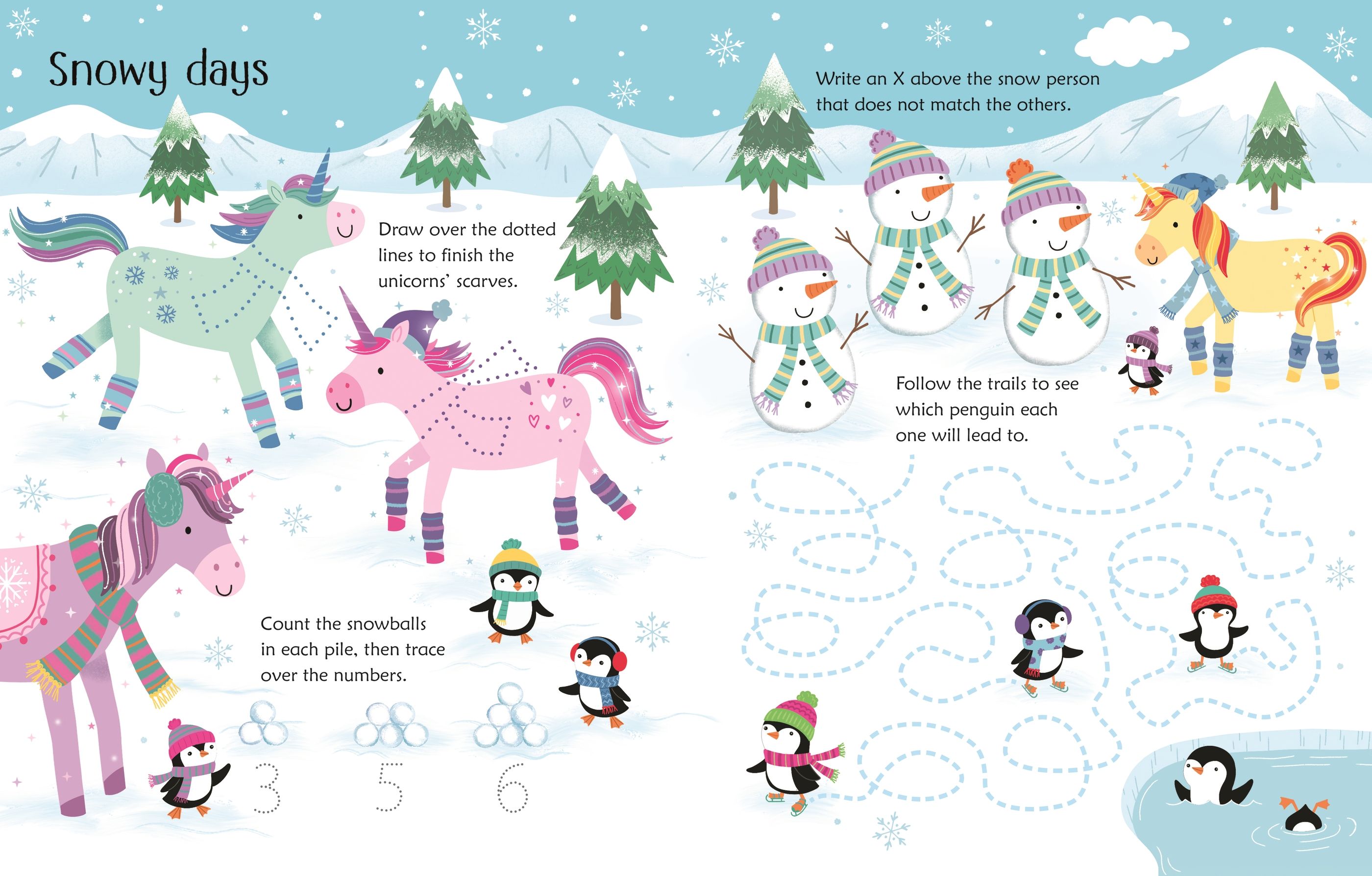 Usborne Wipe-Clean Unicorn Activities