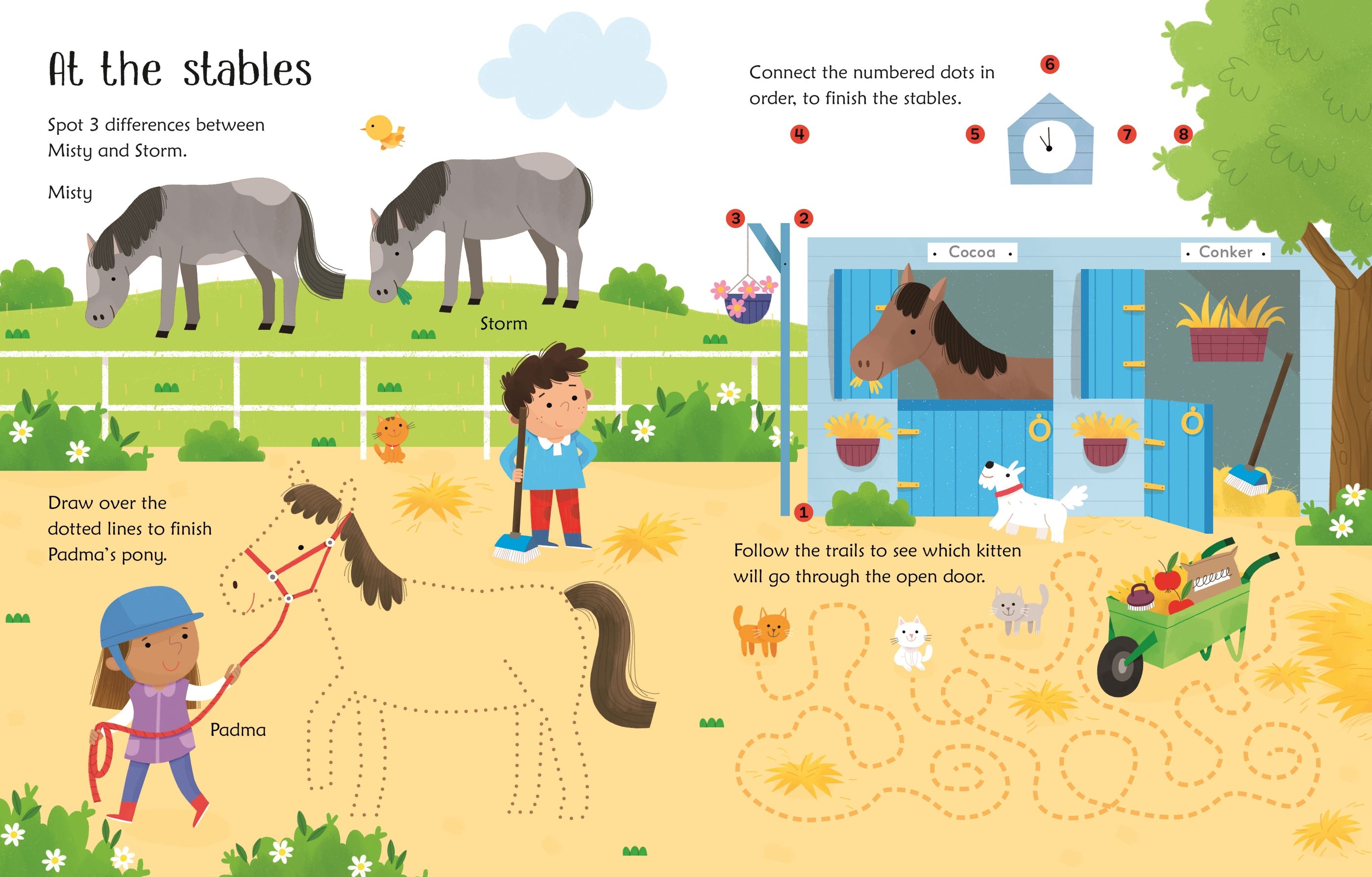 Usborne Wipe-Clean Pet Activities