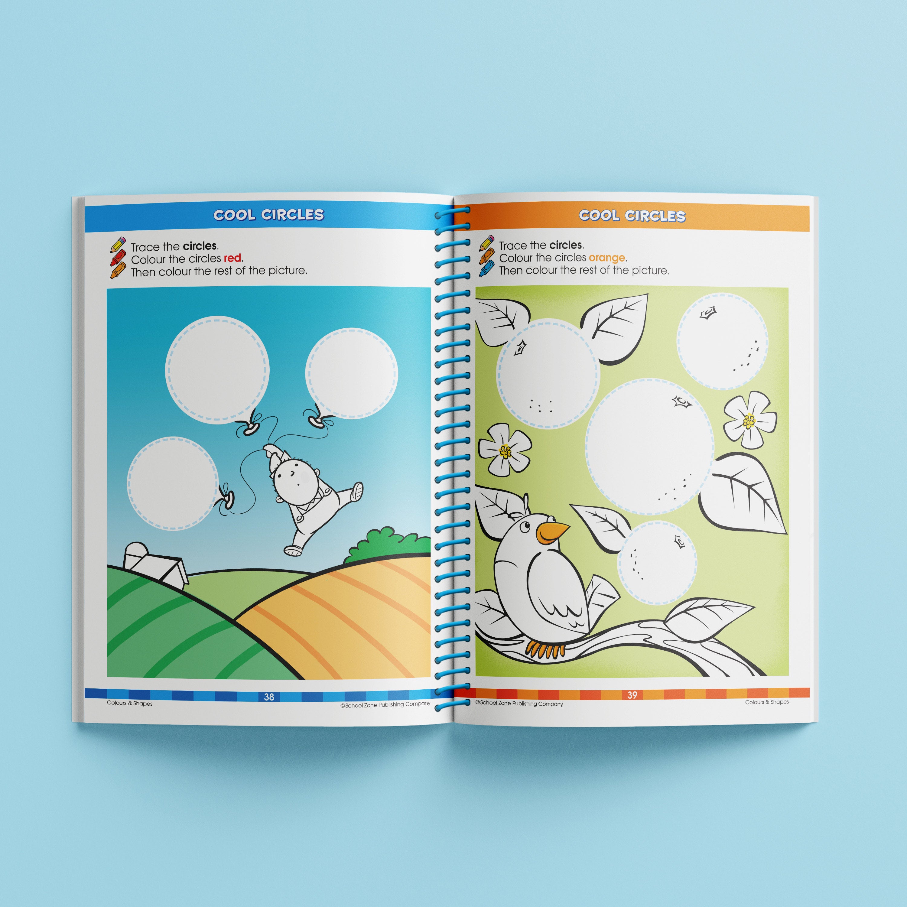 School Zone Giant Preschool Workbook (Ages 3-5)