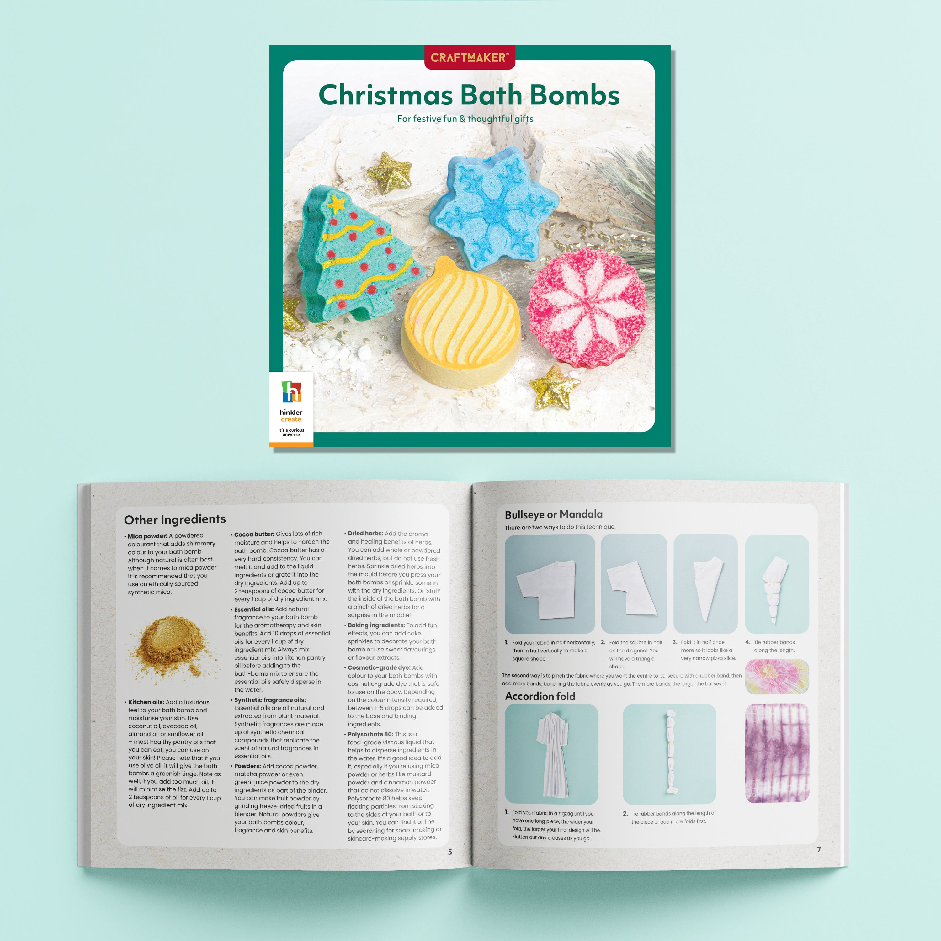 Craft Maker Classic Christmas Bath Bombs Kit