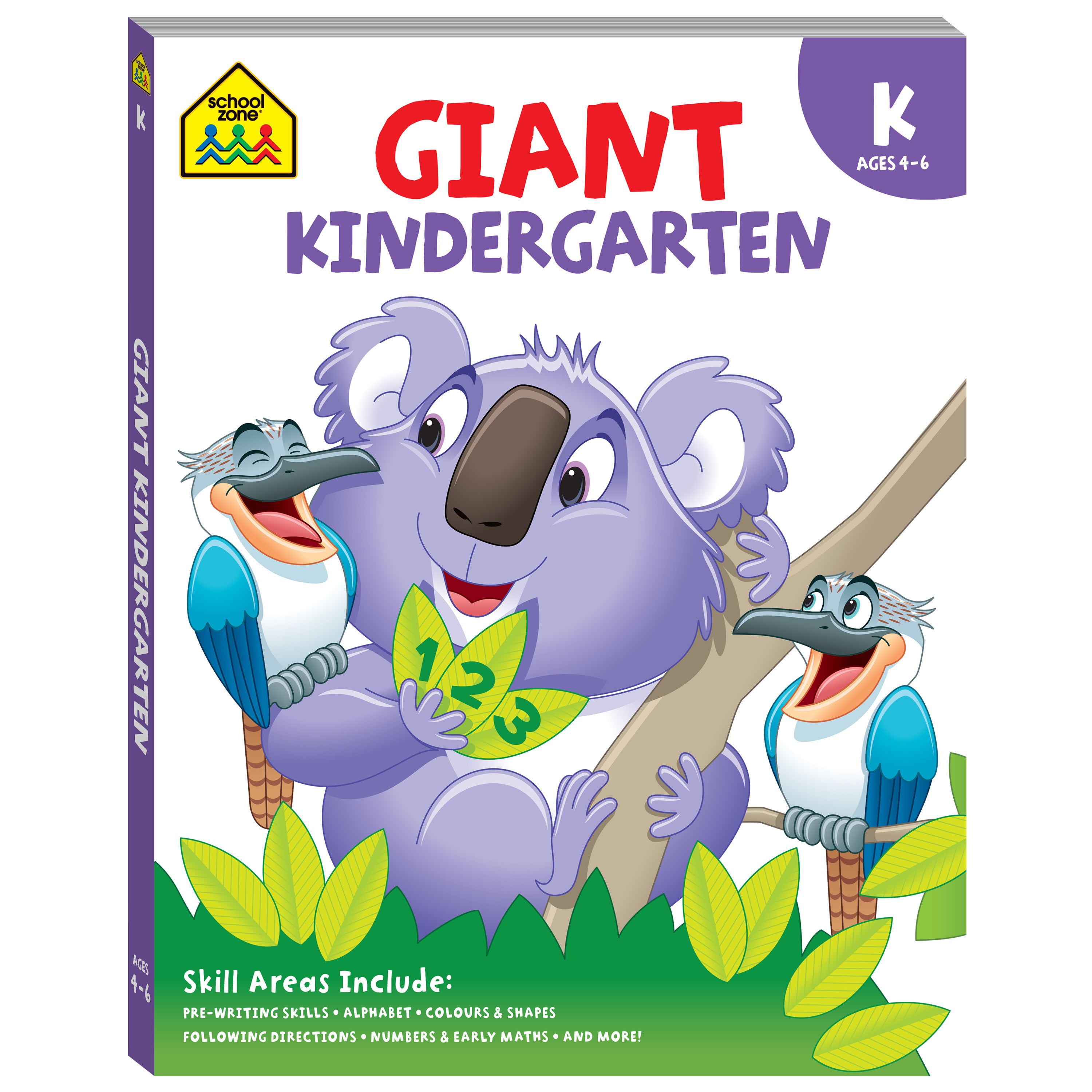 School Zone Giant Workbook Kindergarten