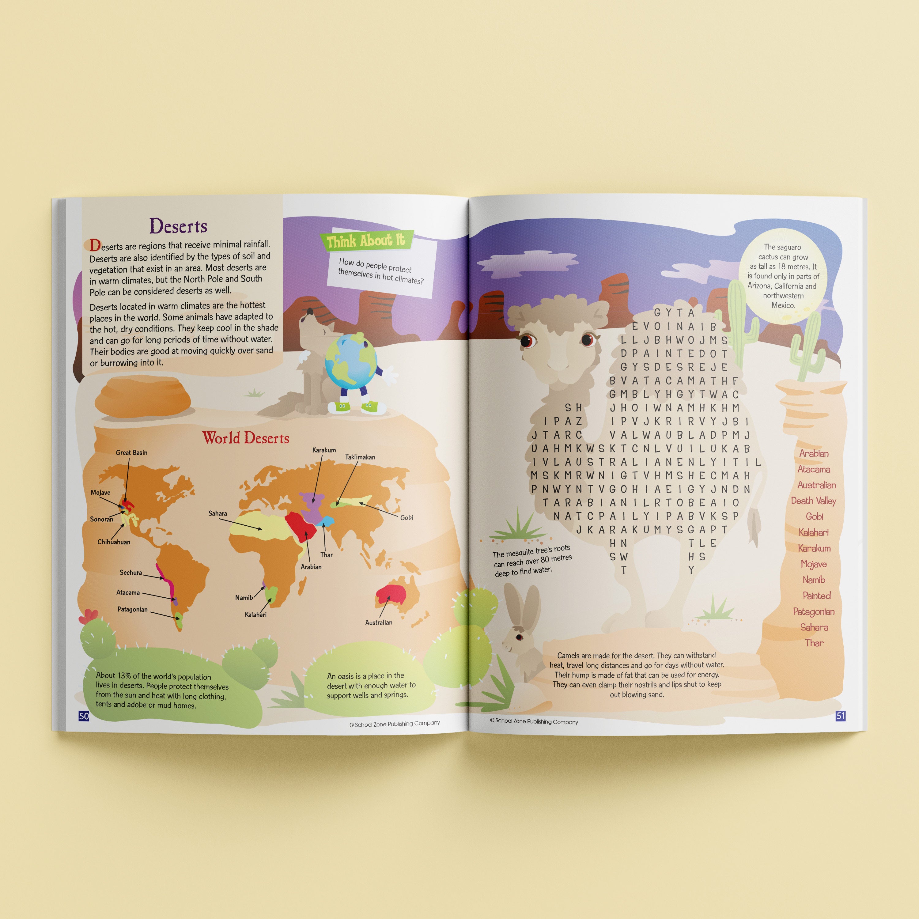 School Zone Word Searches An Activity Zone Book
