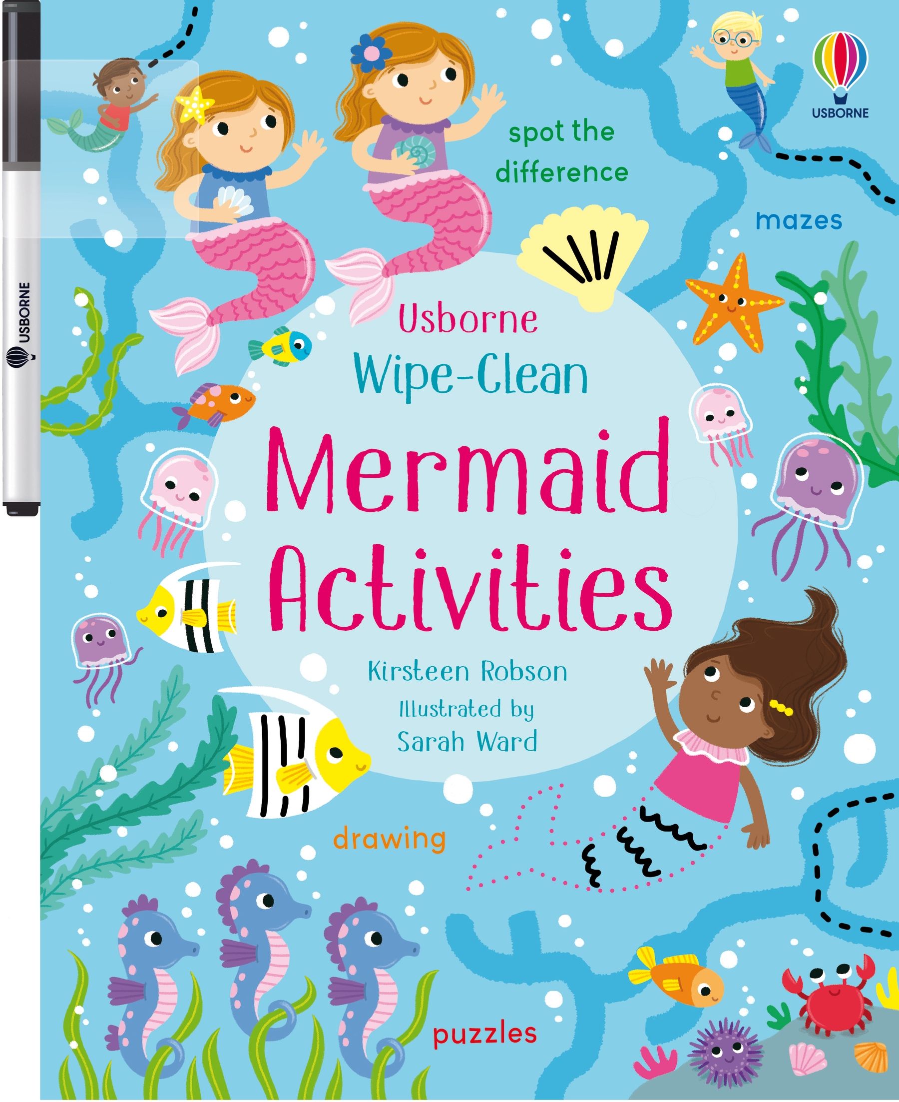 Usborne Wipe-Clean Mermaid Activities