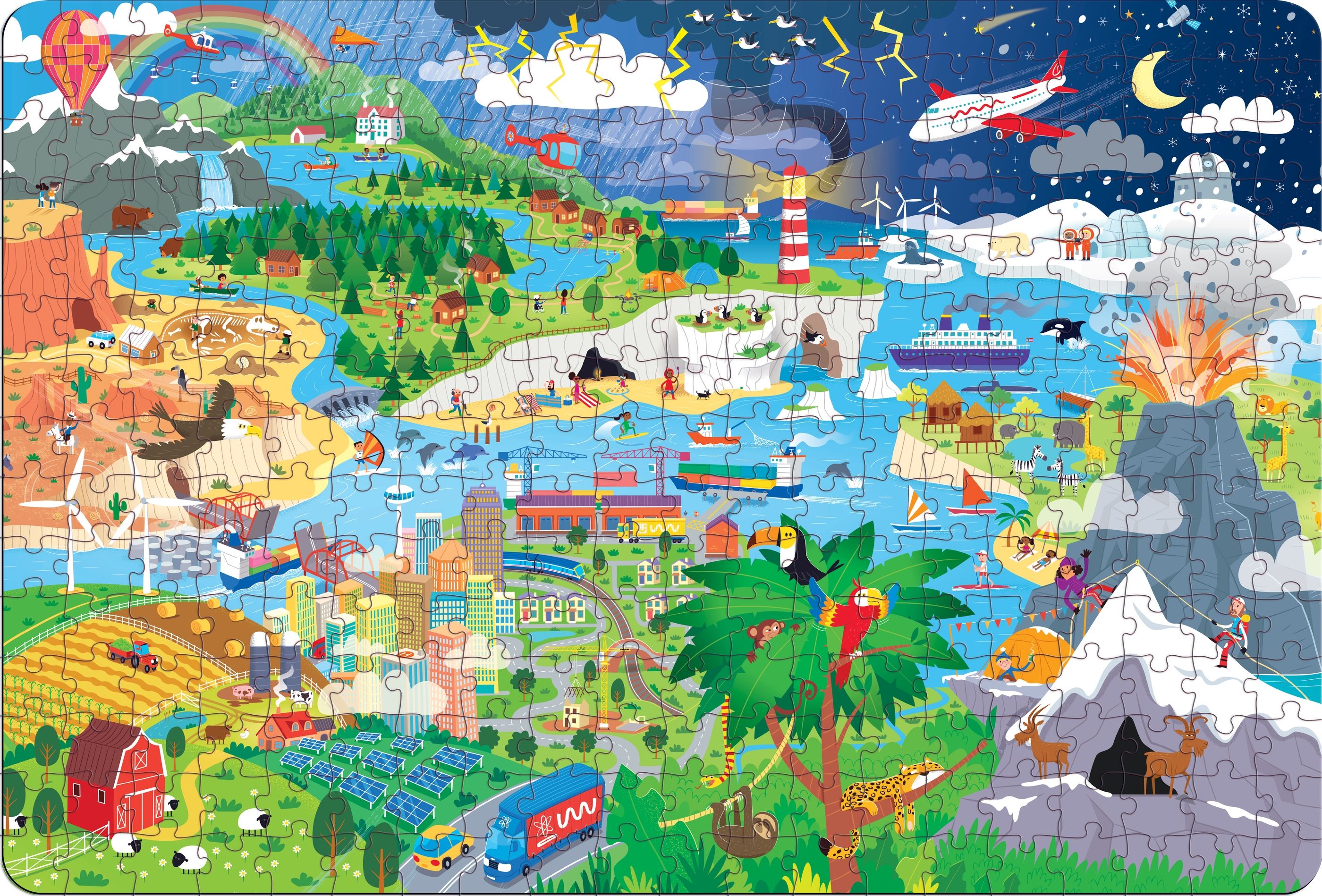 Usborne Book and Jigsaw: Planet Earth