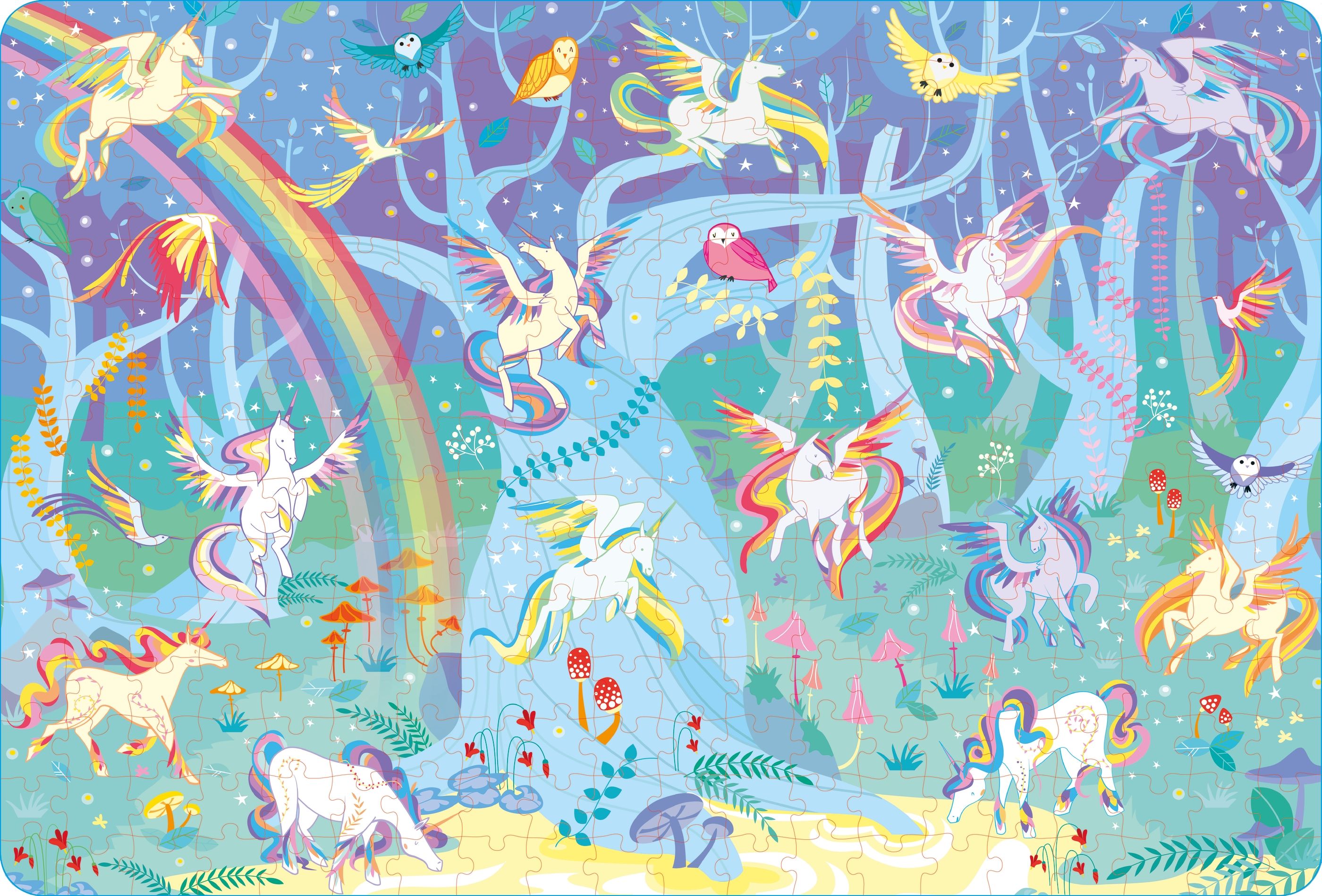 Usborne Book and Jigsaw: Unicorns