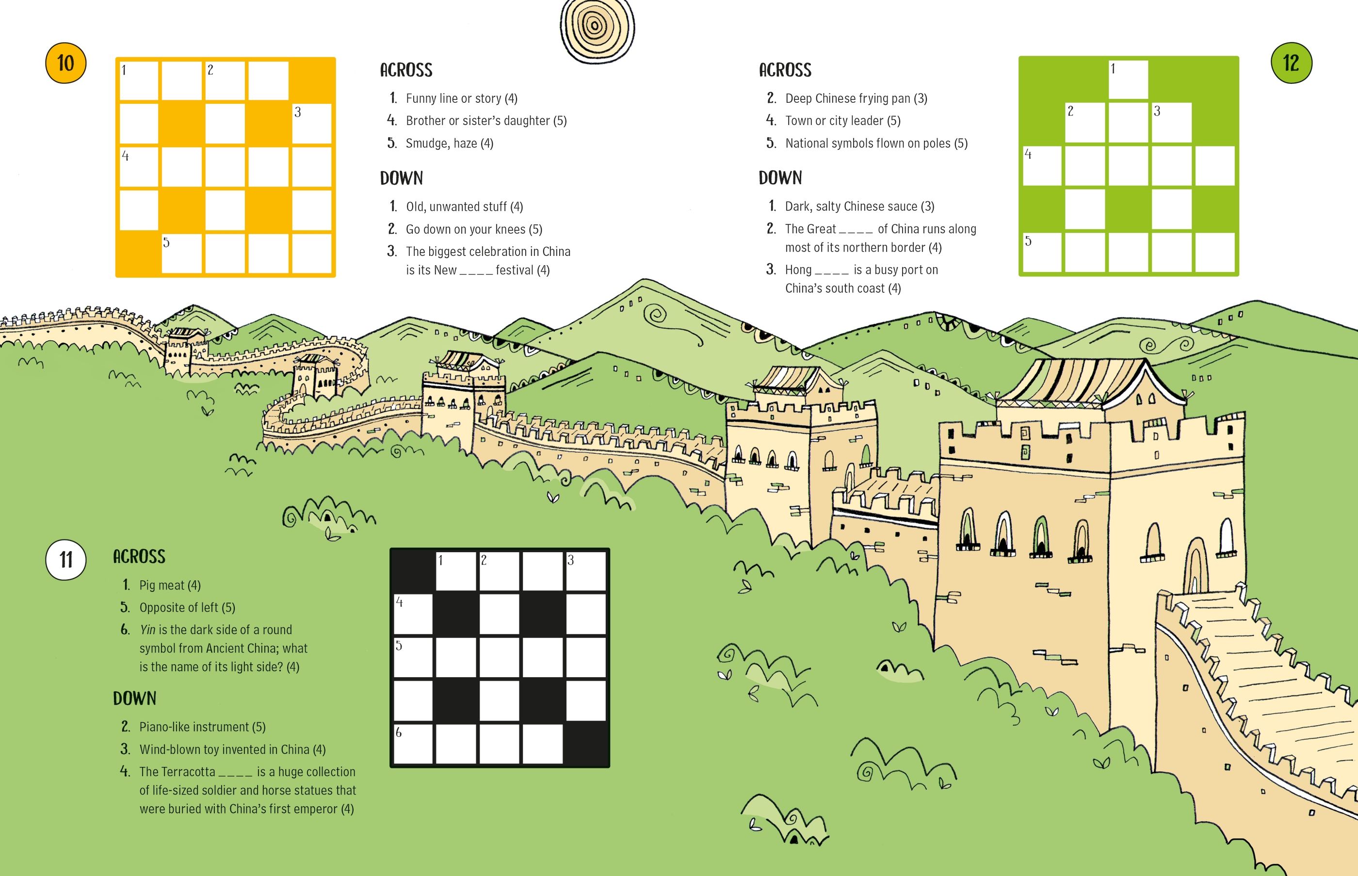 Usborne 100 Childrens Crosswords: Travel