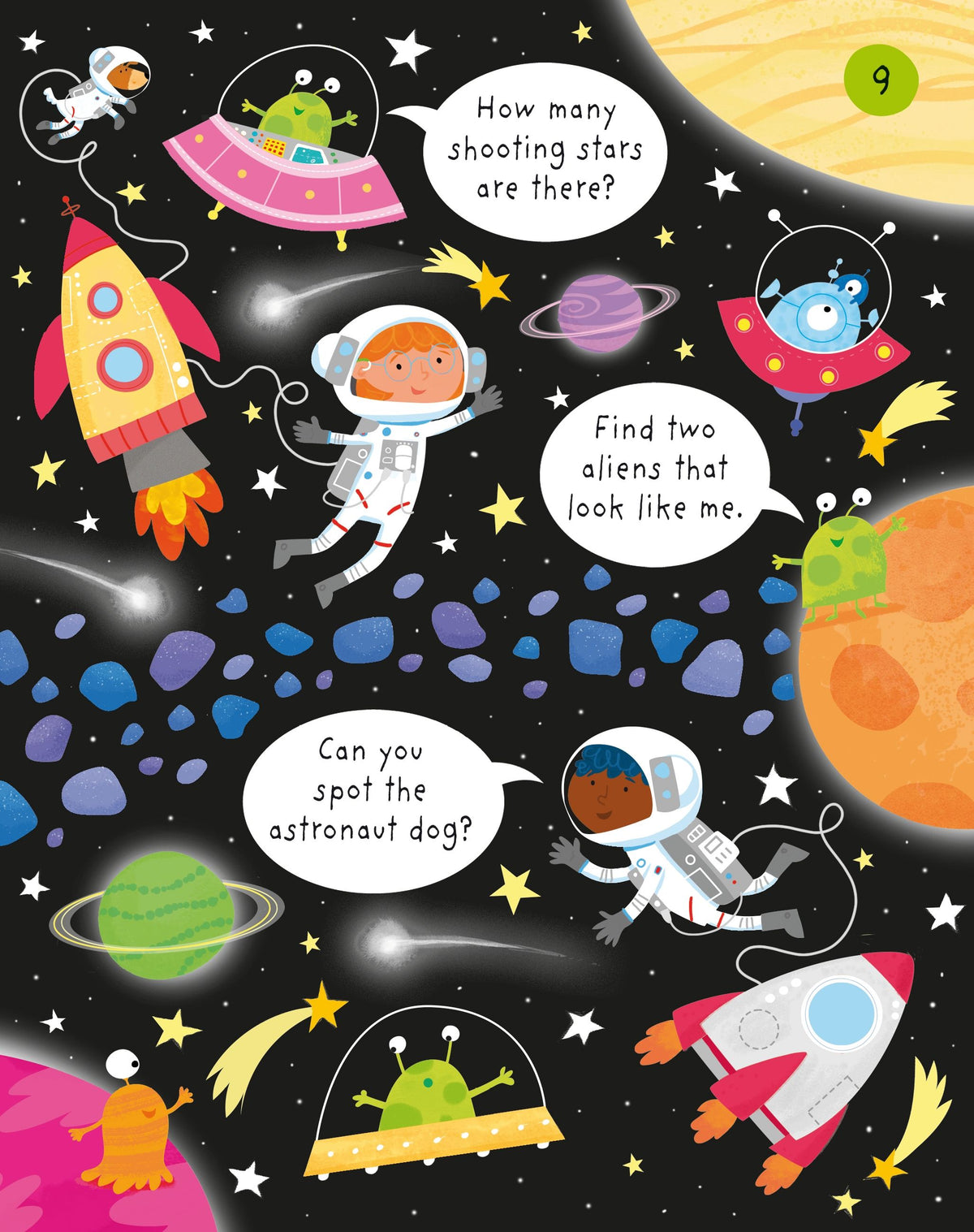 Usborne Little Childrens Space Puzzles