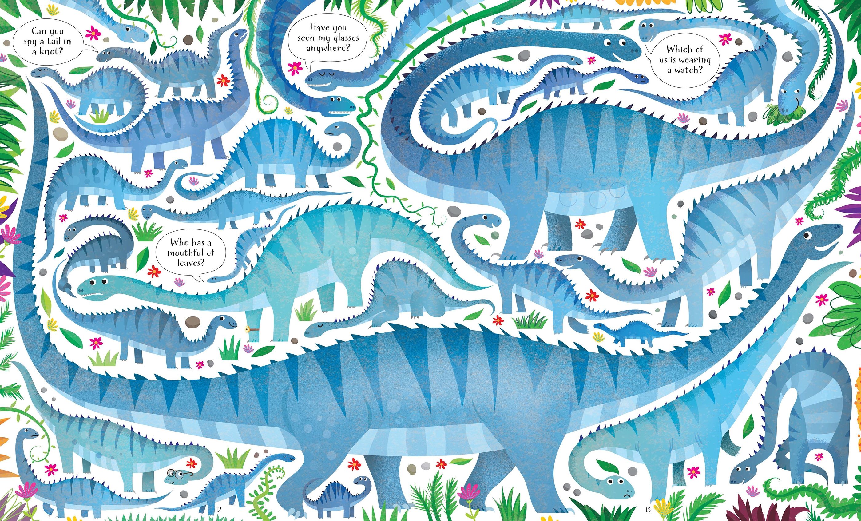 Usborne Book and Jigsaw: Dinosaurs