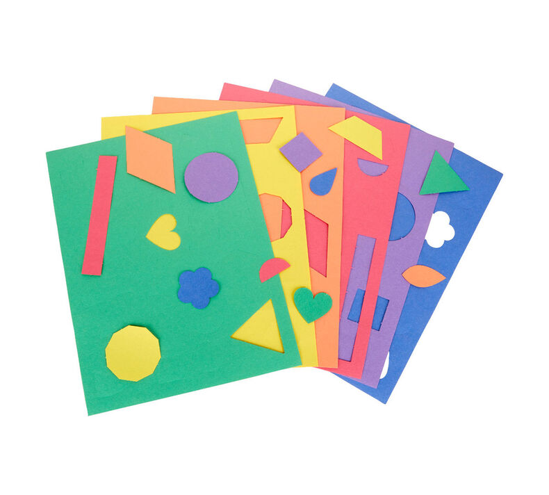 Crayola Construction Paper Shapes (48ct)