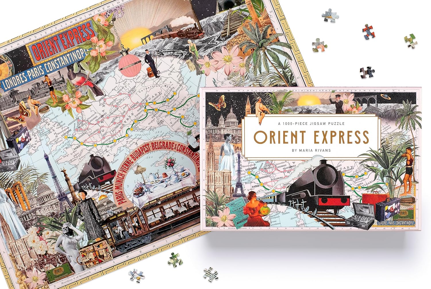 Orient Express: A 1000-piece Jigsaw Puzzle