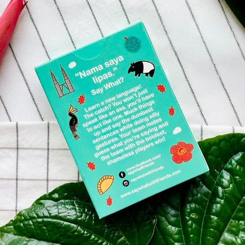 Say What? Learn Bahasa Melayu Card Game