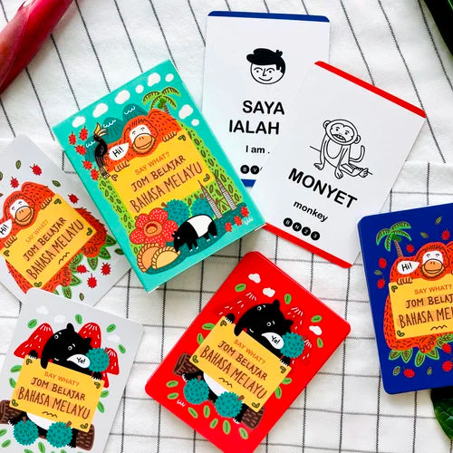 Say What? Learn Bahasa Melayu Card Game