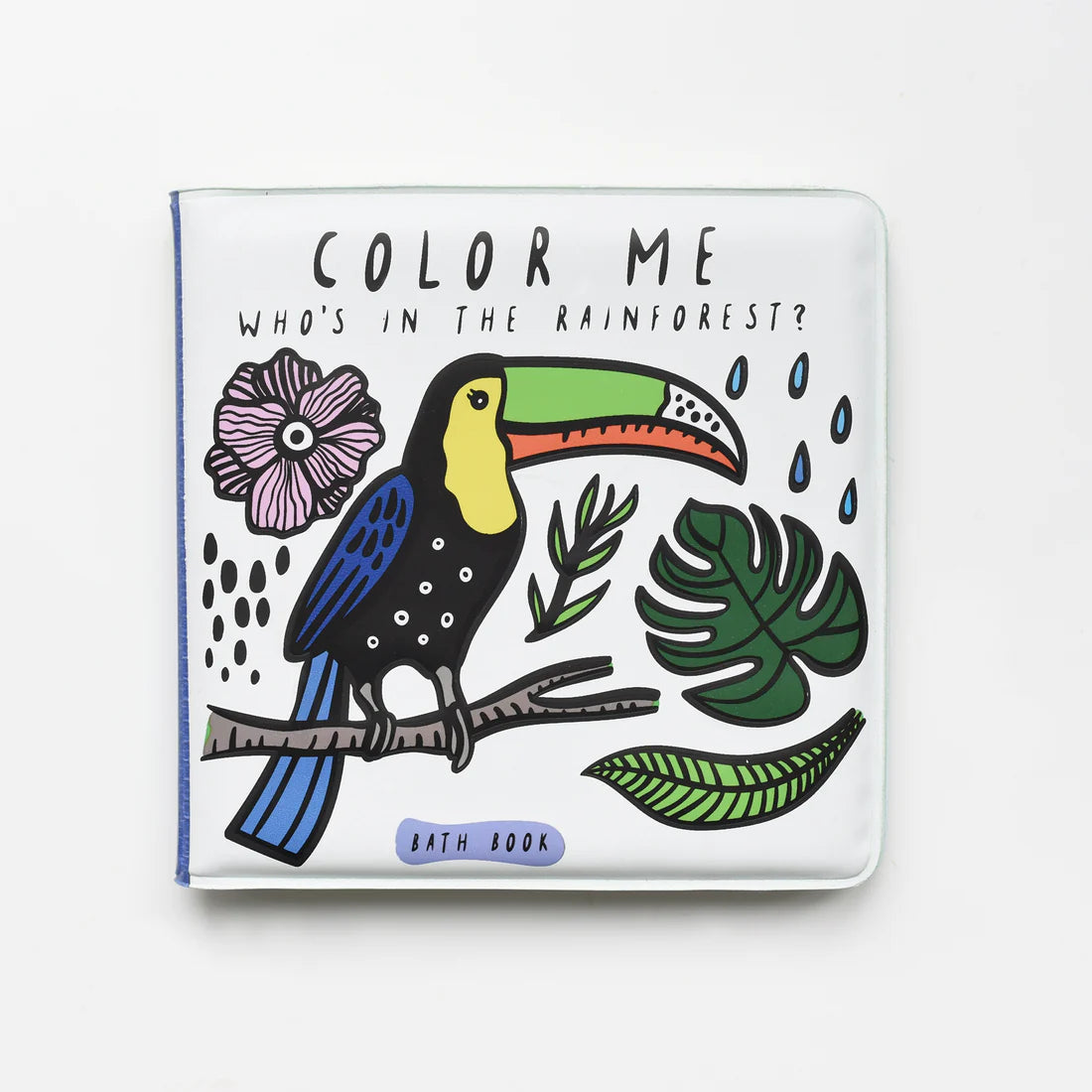 Wee Gallery Bath Book: Who's In The Rainforest?